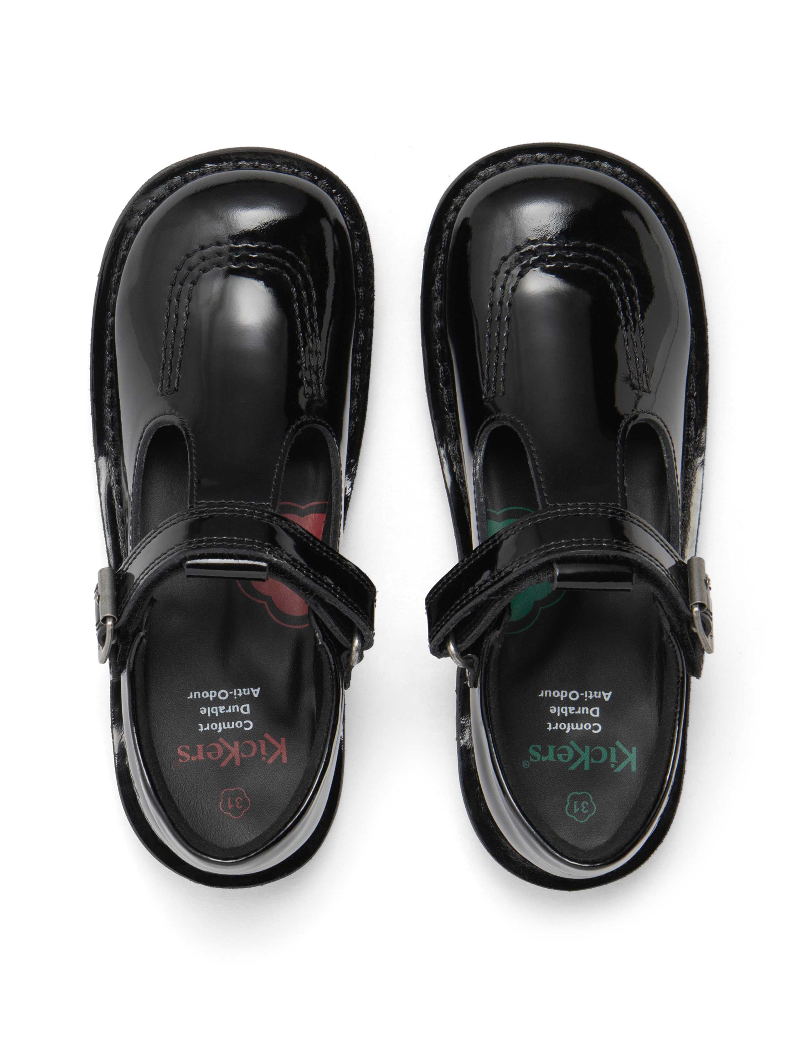 Kids' Leather School Shoes (12 1/2 Small - 2 1/2 Large) 5 of 7