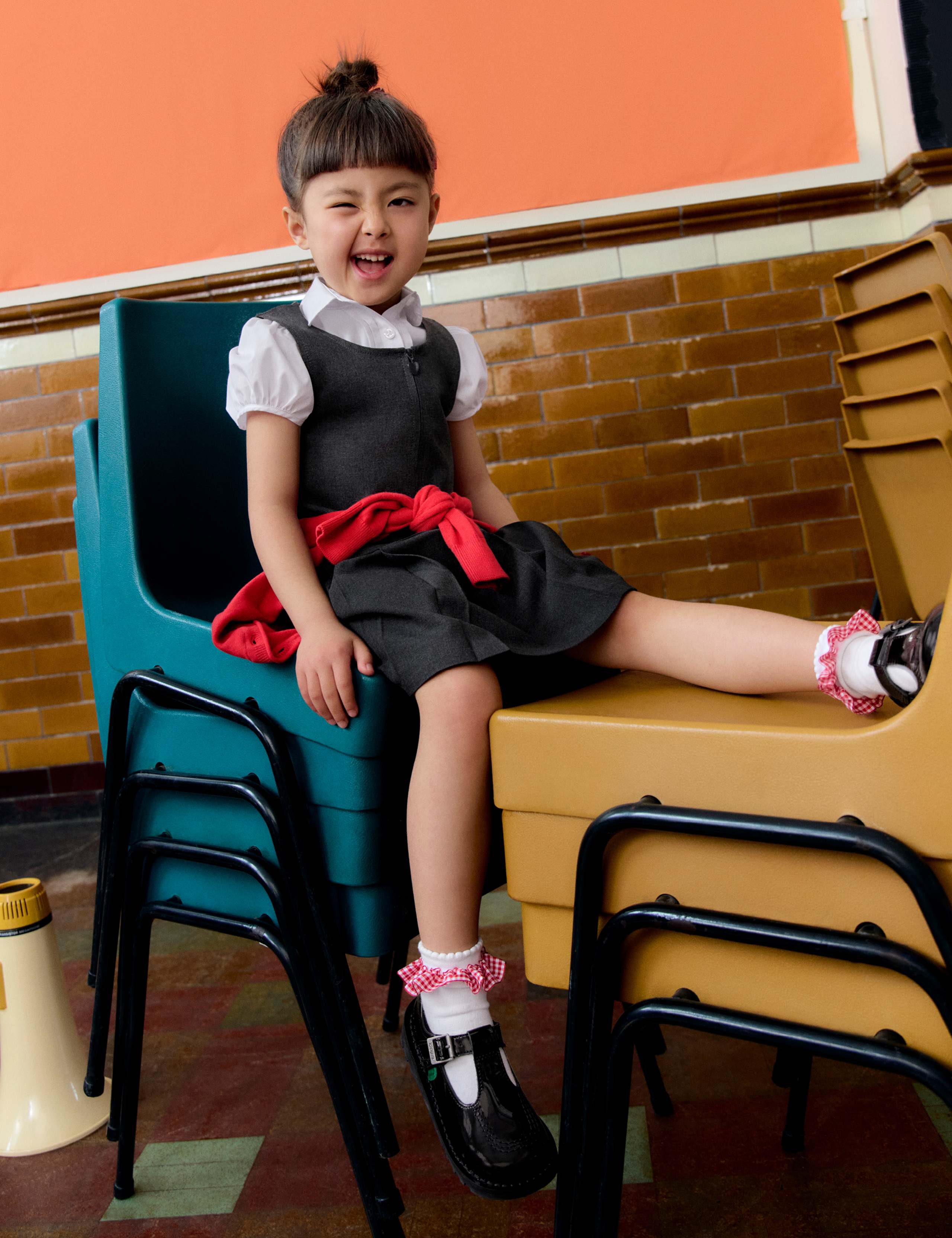 Kids' Leather School Shoes (12 1/2 Small - 2 1/2 Large) 7 of 7