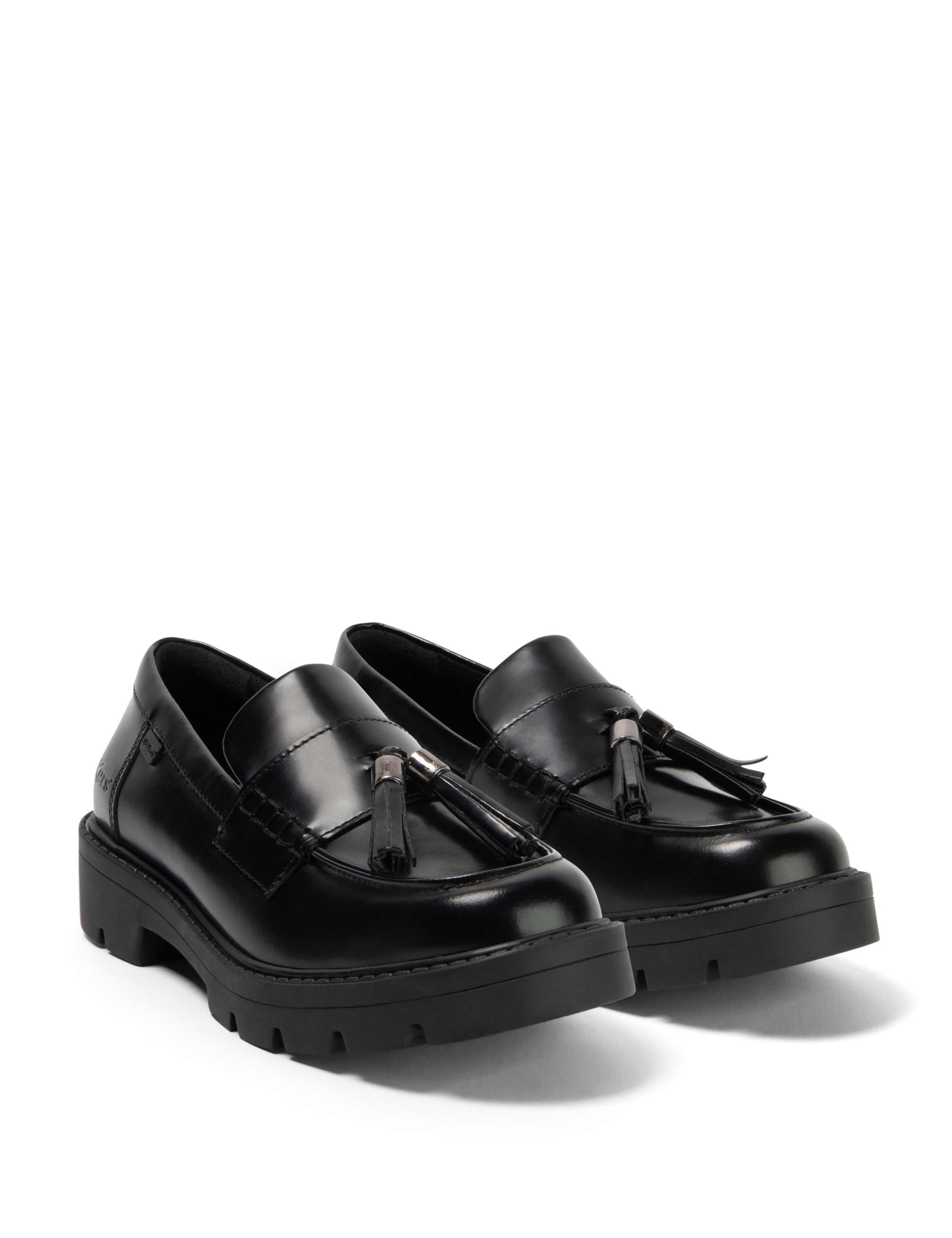 Kids' Leather Loafers (3 Large - 6 Large) 2 of 6
