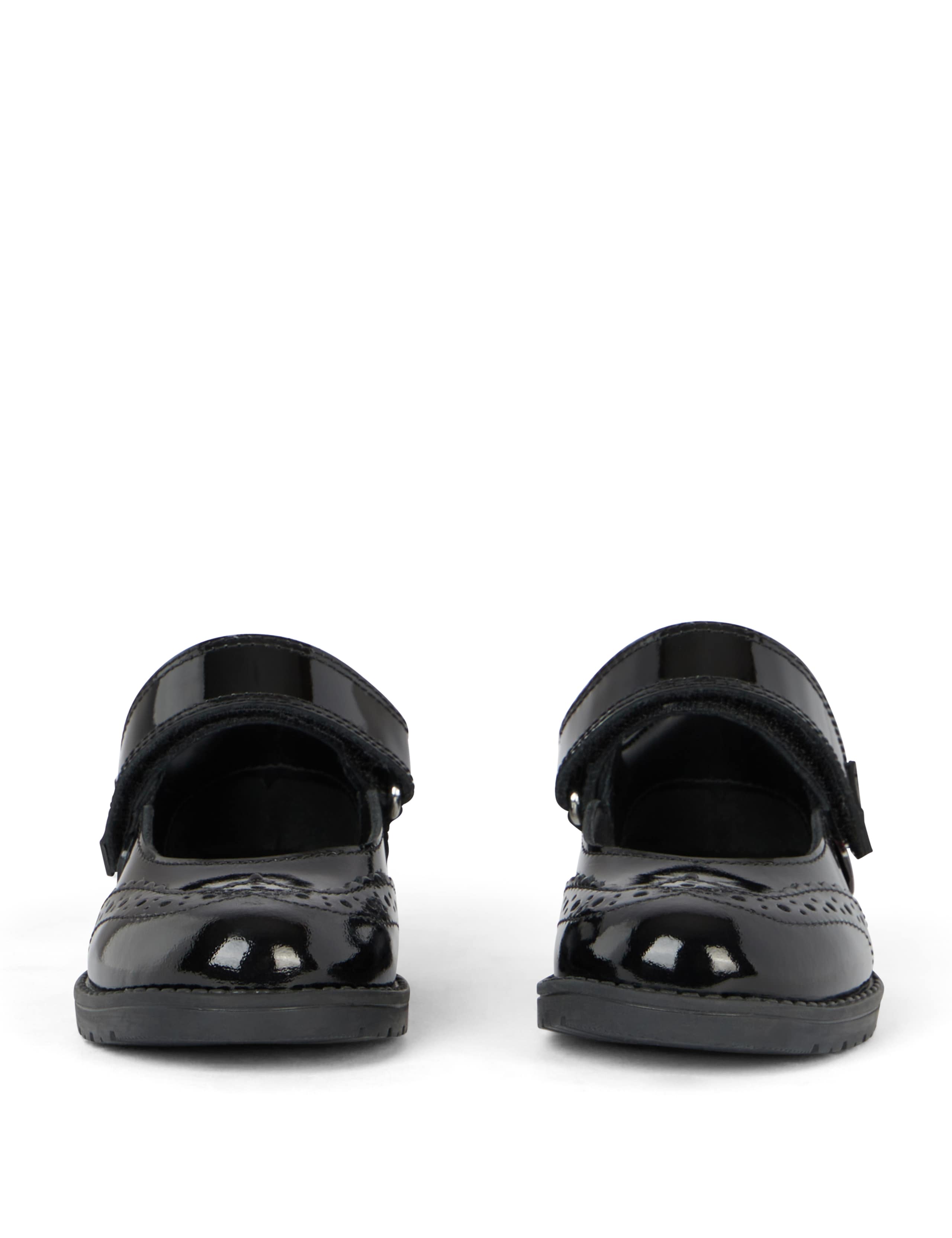 Kids' Leather Riptape Brogues (7 Small - 12 Small) 4 of 6