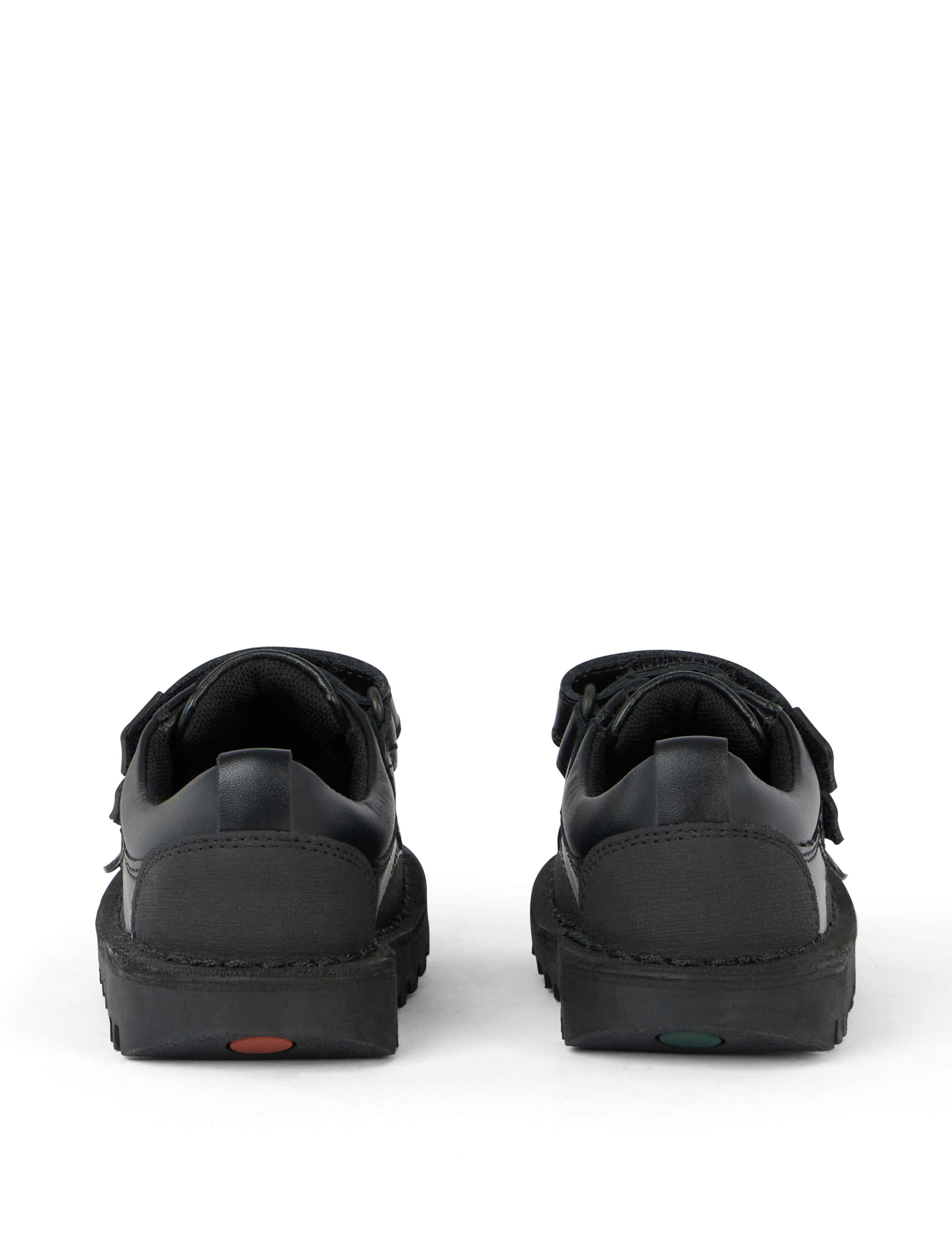 Kids' Leather Riptape School Shoes (7 Small - 12 Small) 5 of 6