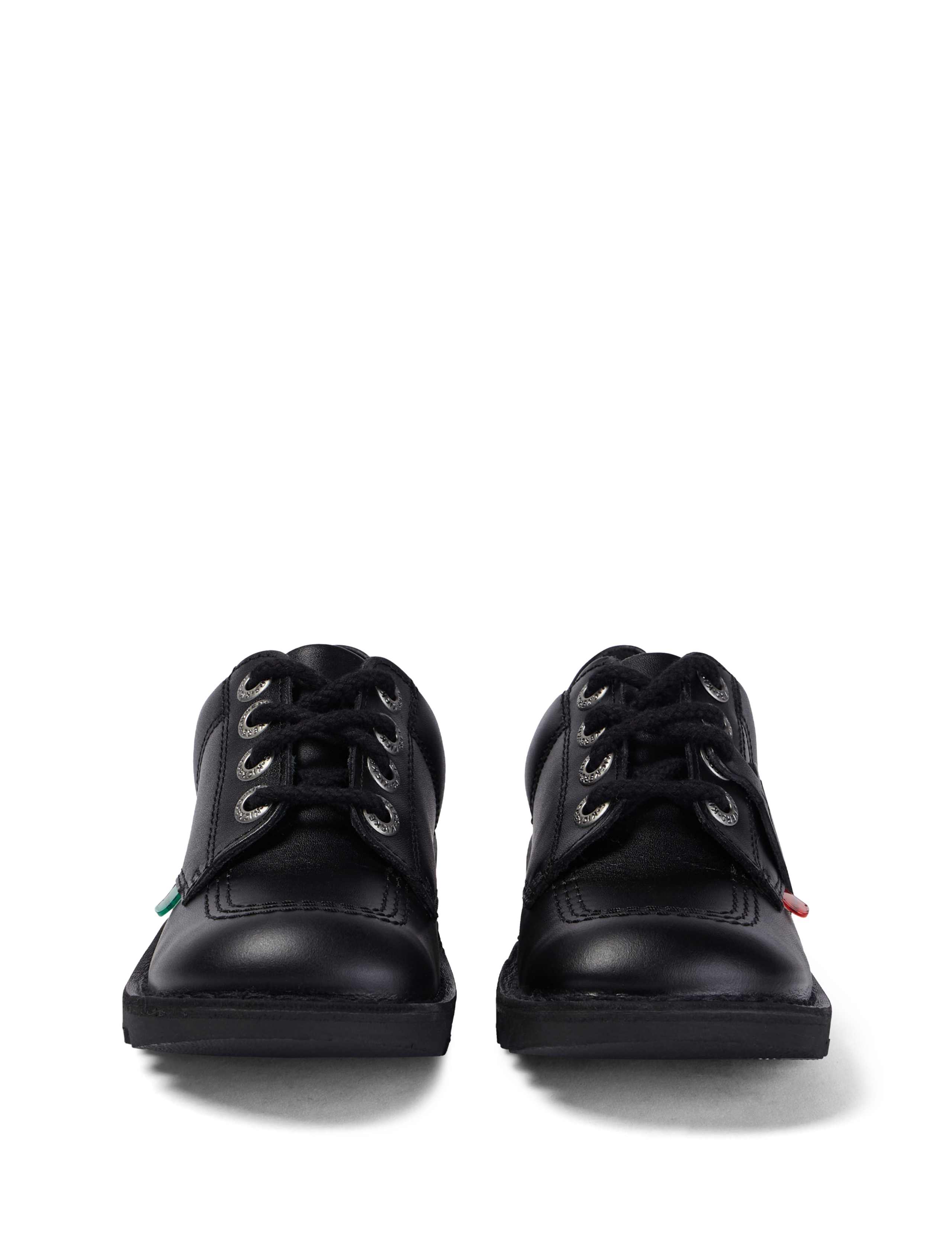Kids' Leather School Shoes (12.5 Small - 2.5 Large) 3 of 6