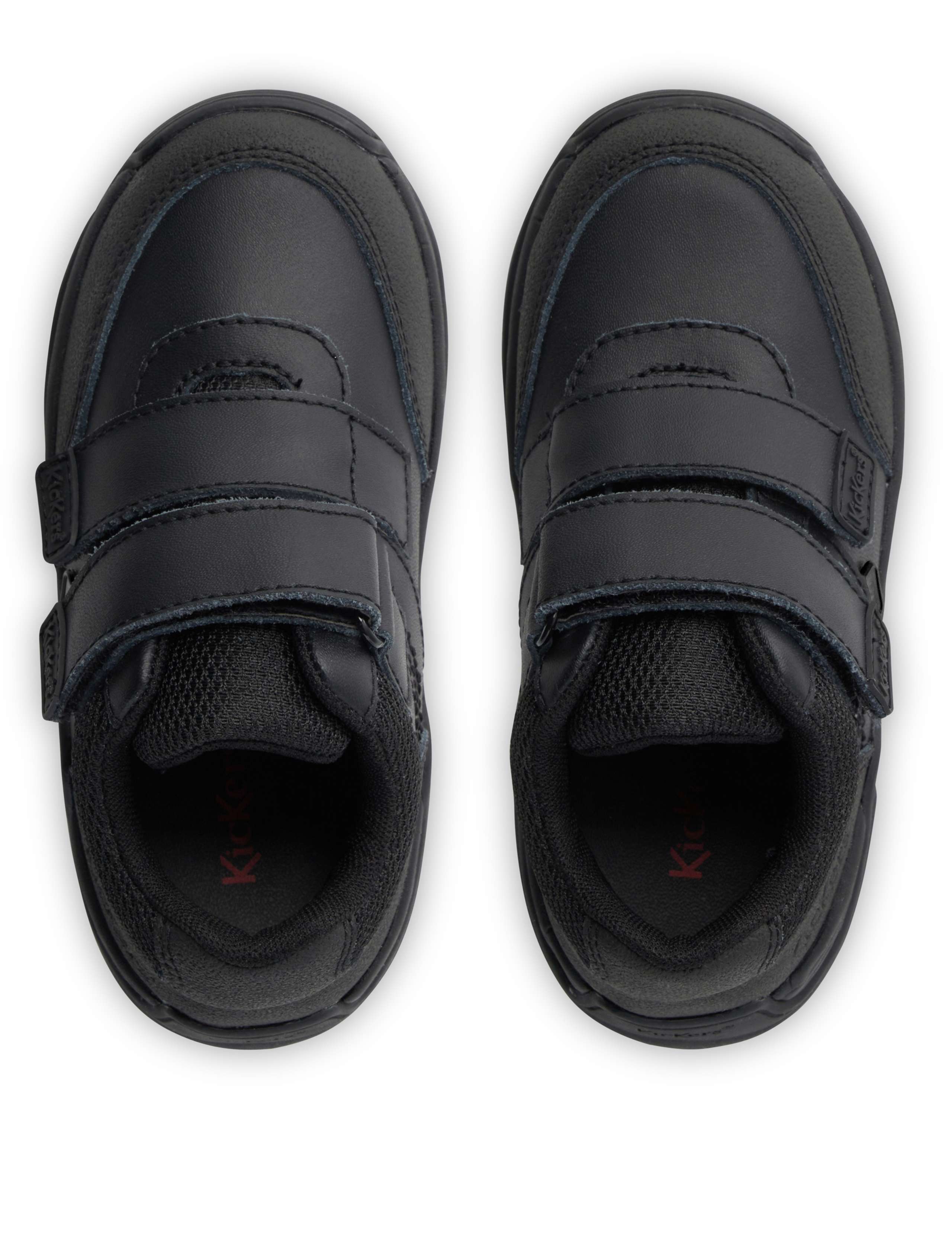 Kids' Leather Riptape School Shoes 5 of 6
