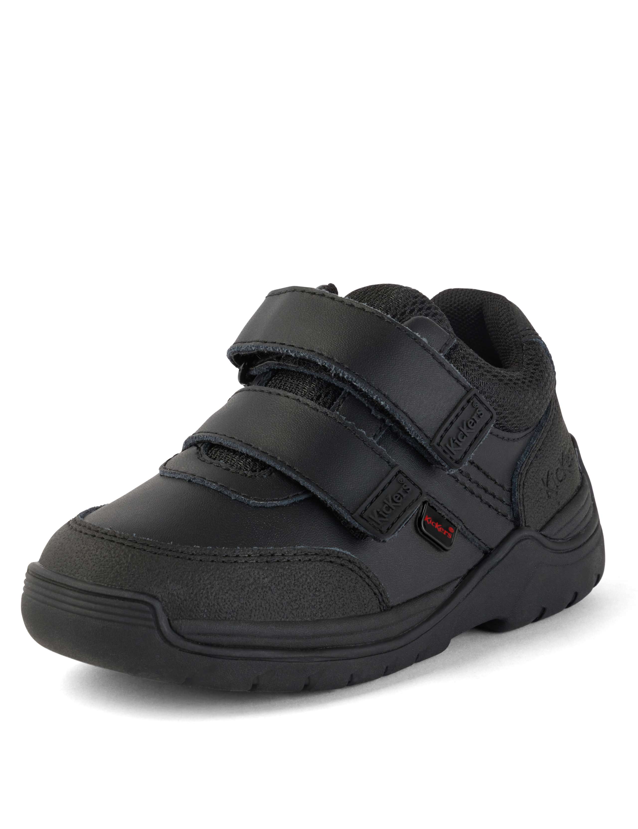 Kids' Leather Riptape School Shoes 6 of 6