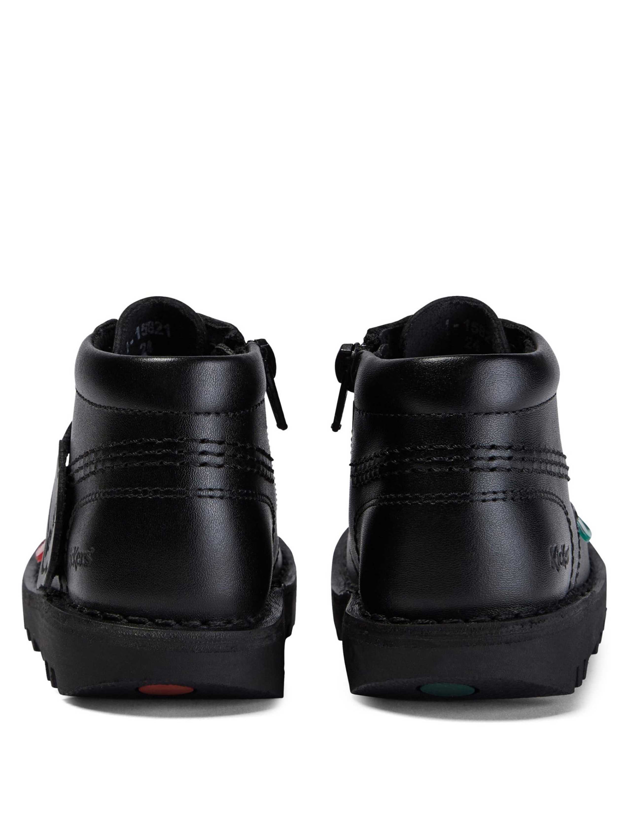 Kids' Leather School Shoes 3 of 5