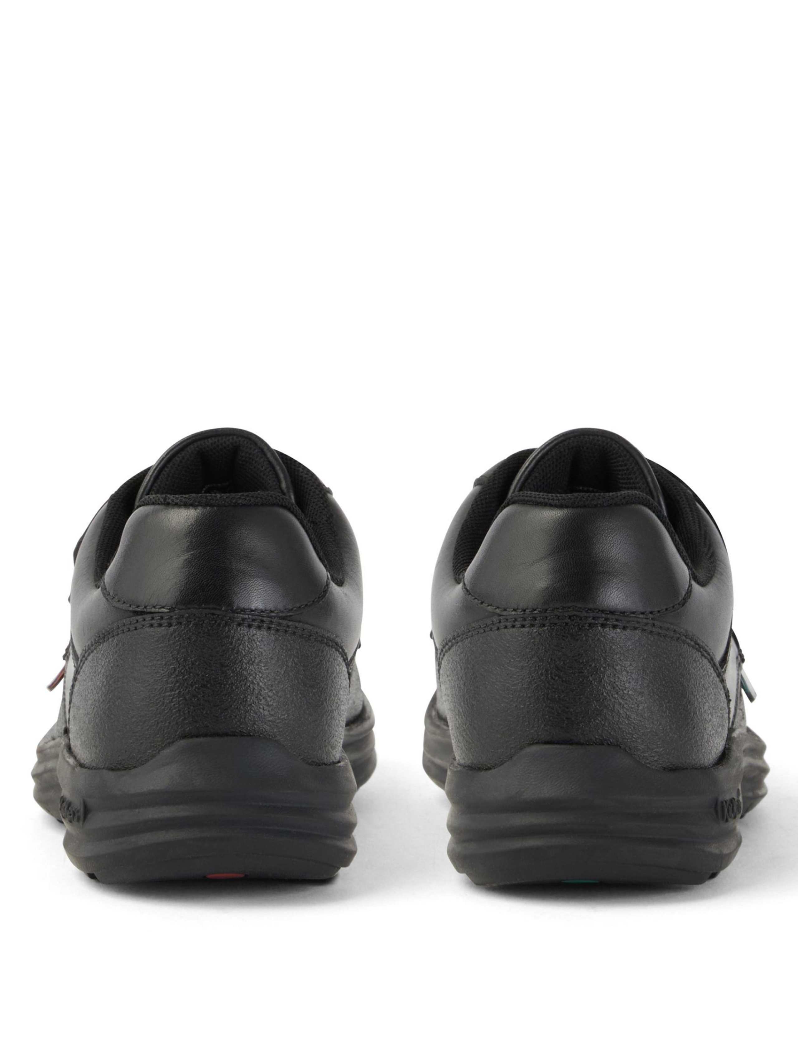 Kids' Leather Riptape School Shoes 4 of 5