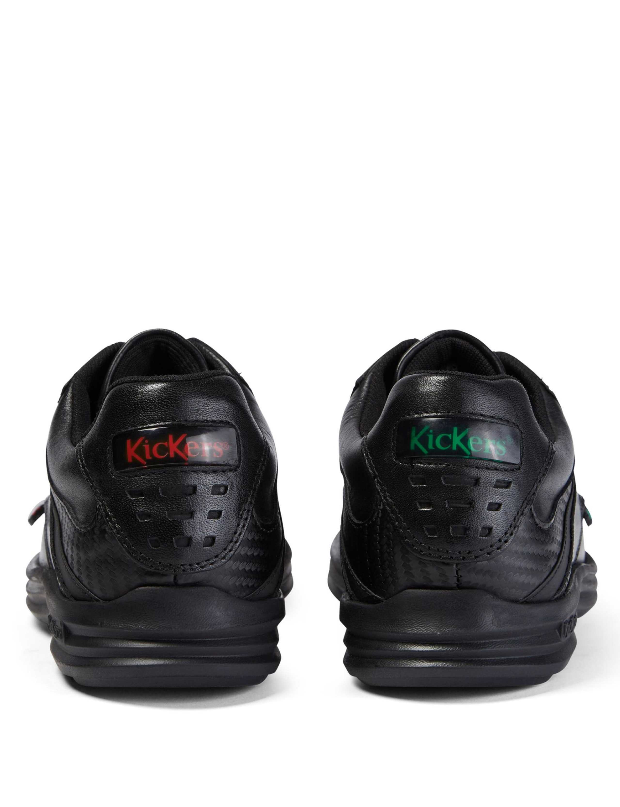 Kids' Leather Lace School Shoes 3 of 5