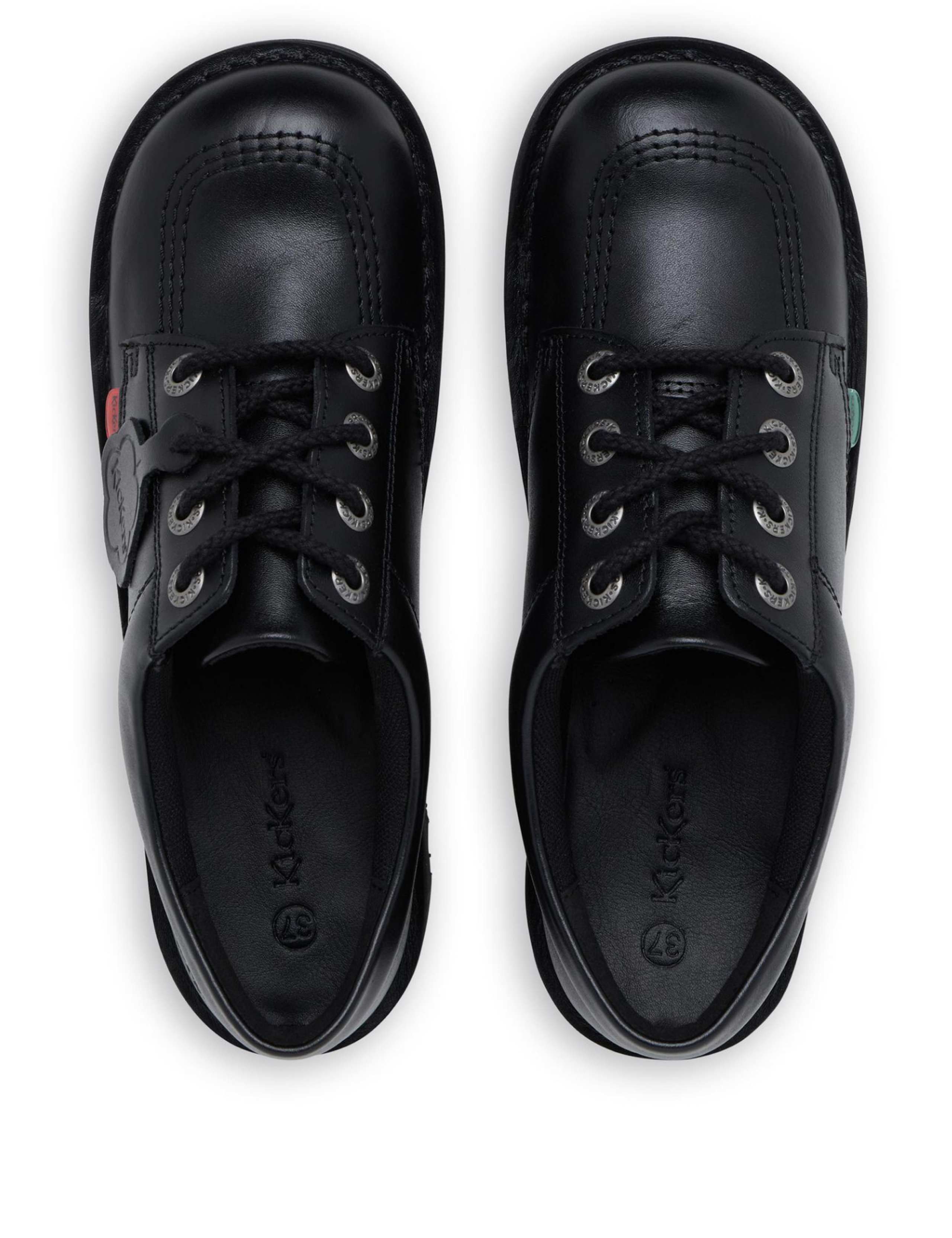 Kids' Leather Lace School Shoes 5 of 5