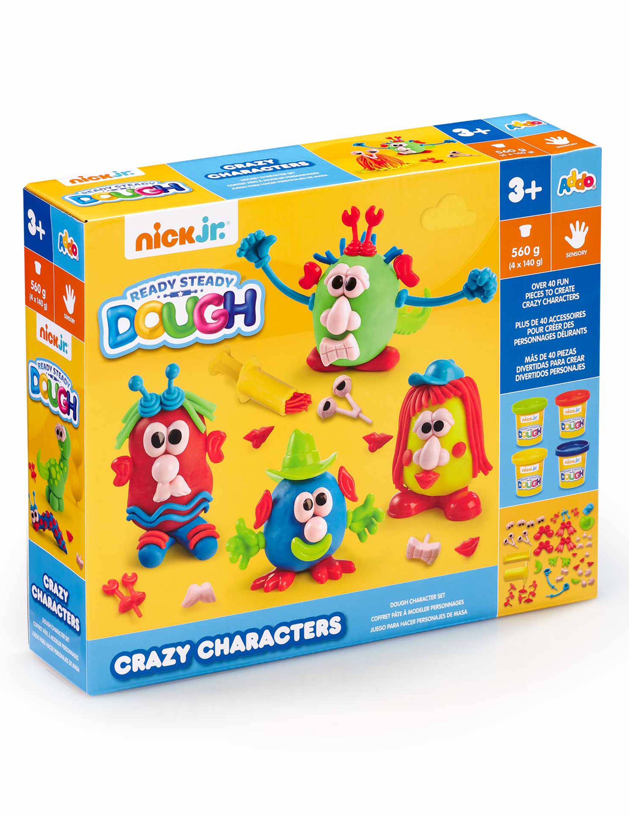 Nick Jr. Ready Steady Dough Crazy Characters Playset (3+ Yrs) 6 of 6