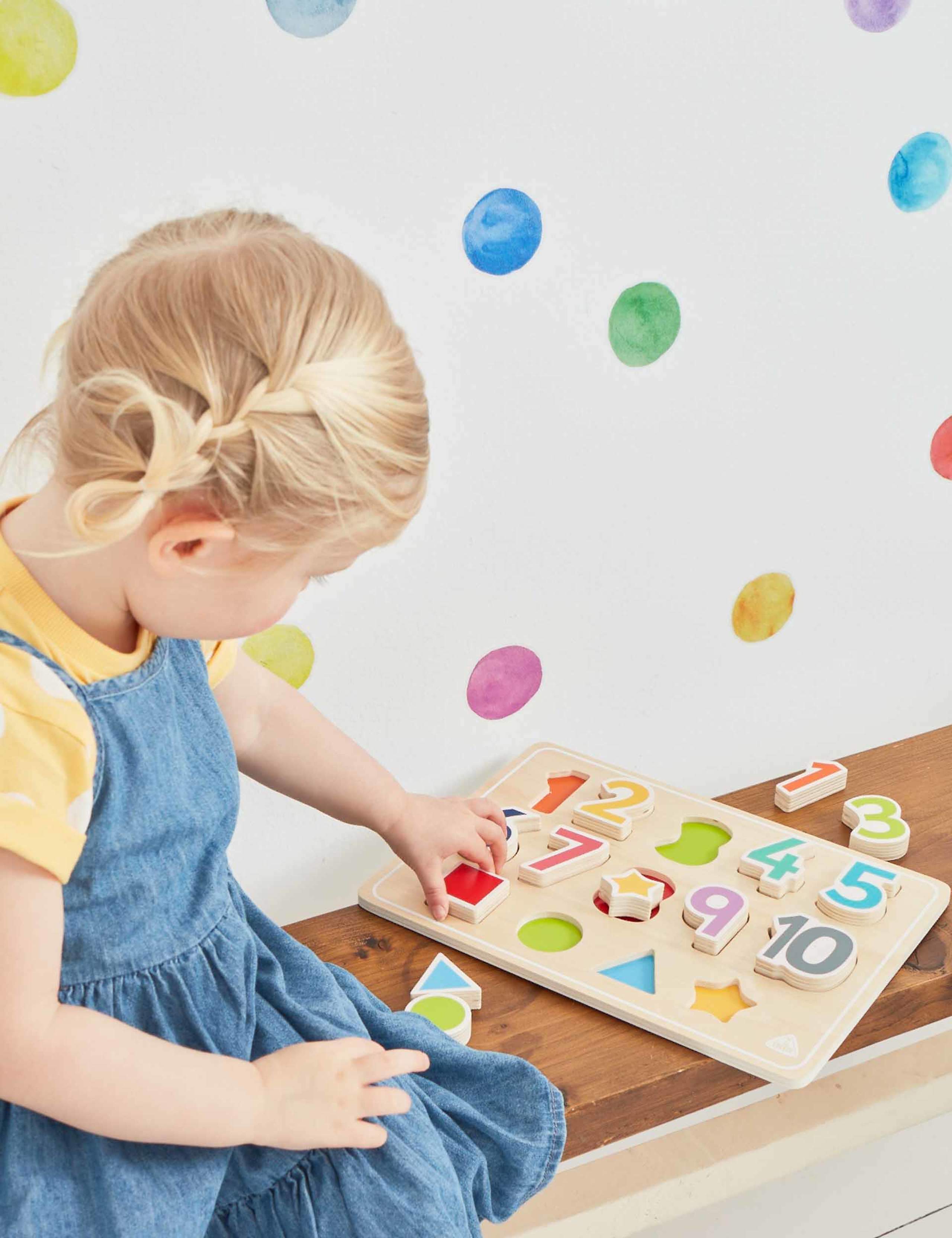 Wooden Puzzle Numbers (18 Mths - 5 Yrs) 2 of 2