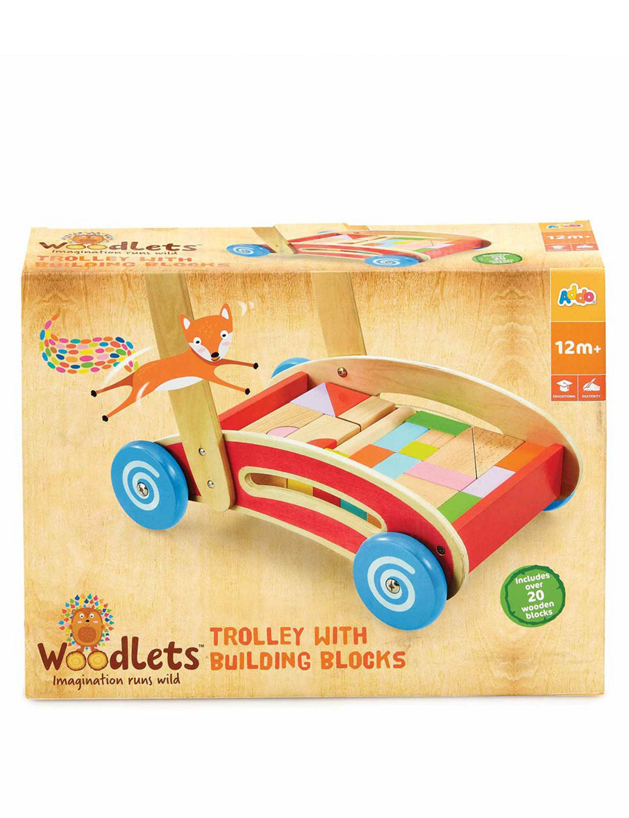 Trolley & Blocks Set (12+ Mths) 2 of 3