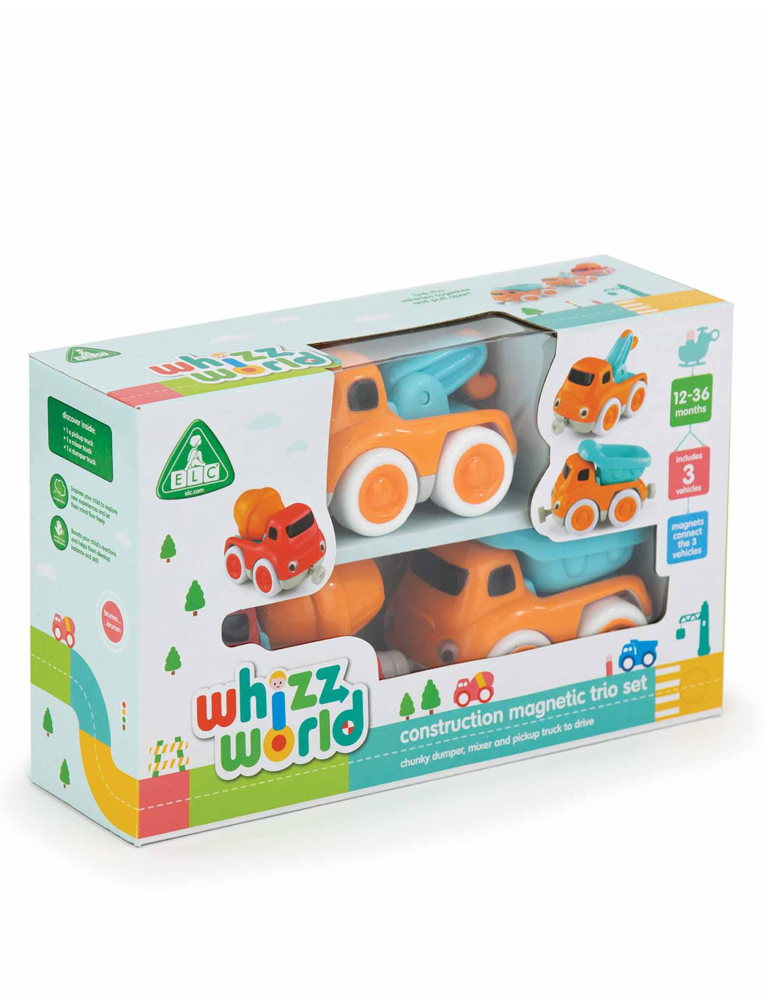 Whizz World Construction Vehicle Trio Set (1-3 Yrs) 2 of 2