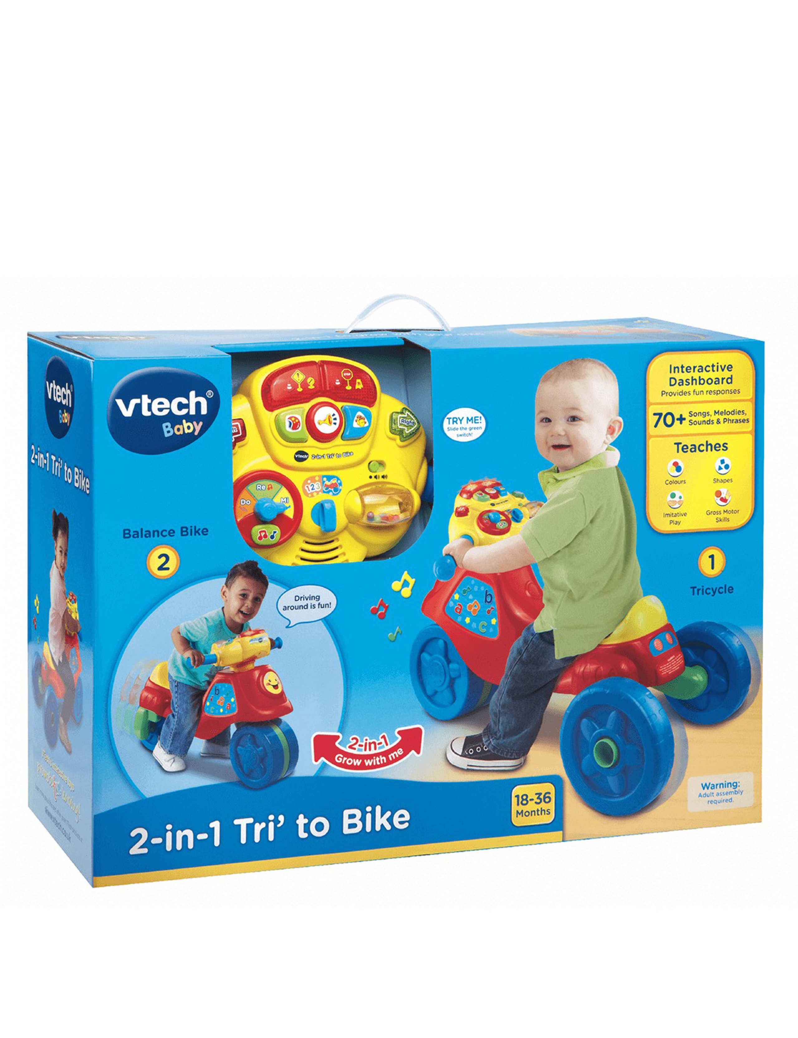 2-in-1 Tri to Bike (18 Mths - 3 Yrs) 2 of 3