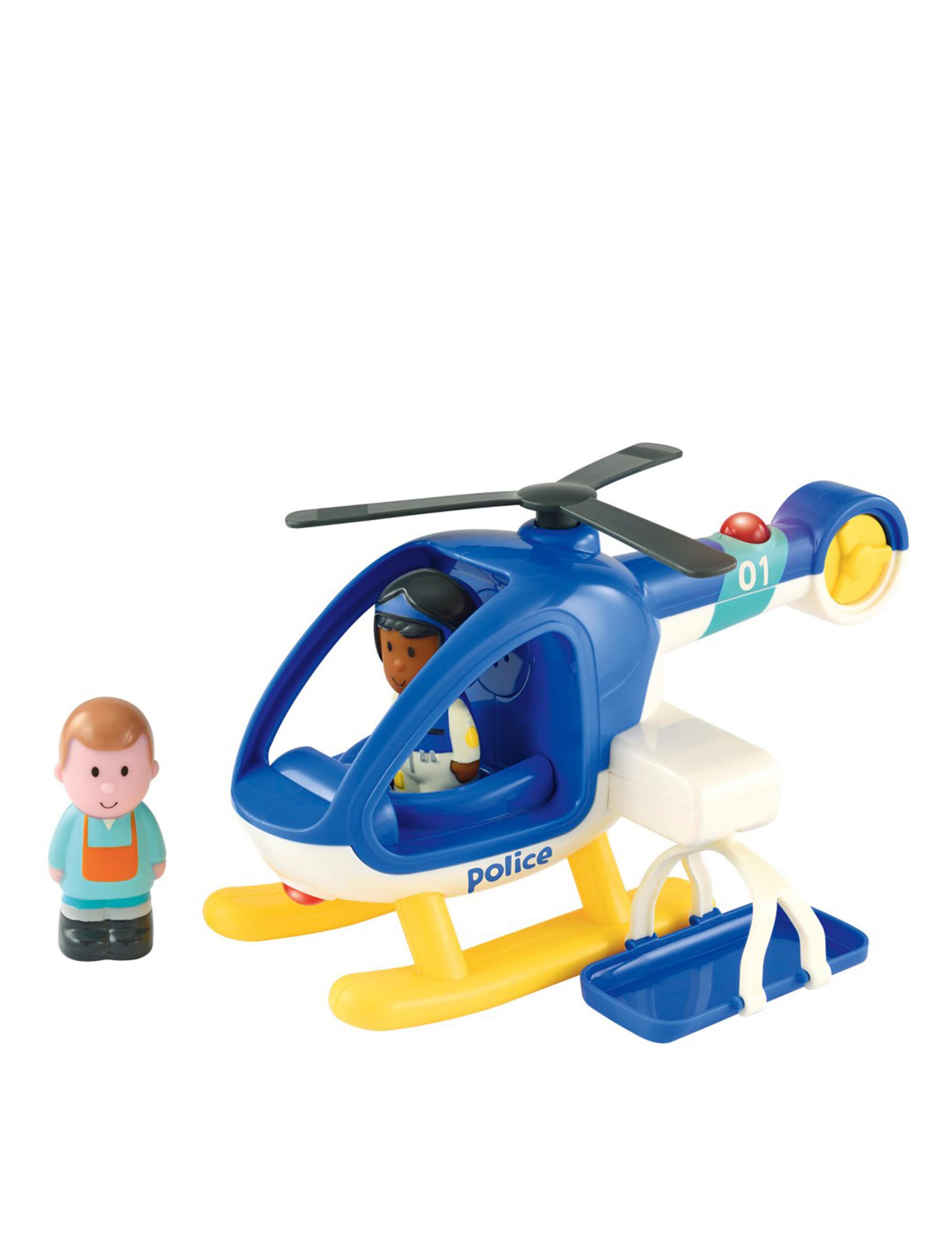 Happyland Lights & Sounds Police Helicopter (18 Mths-5 Yrs) 1 of 3