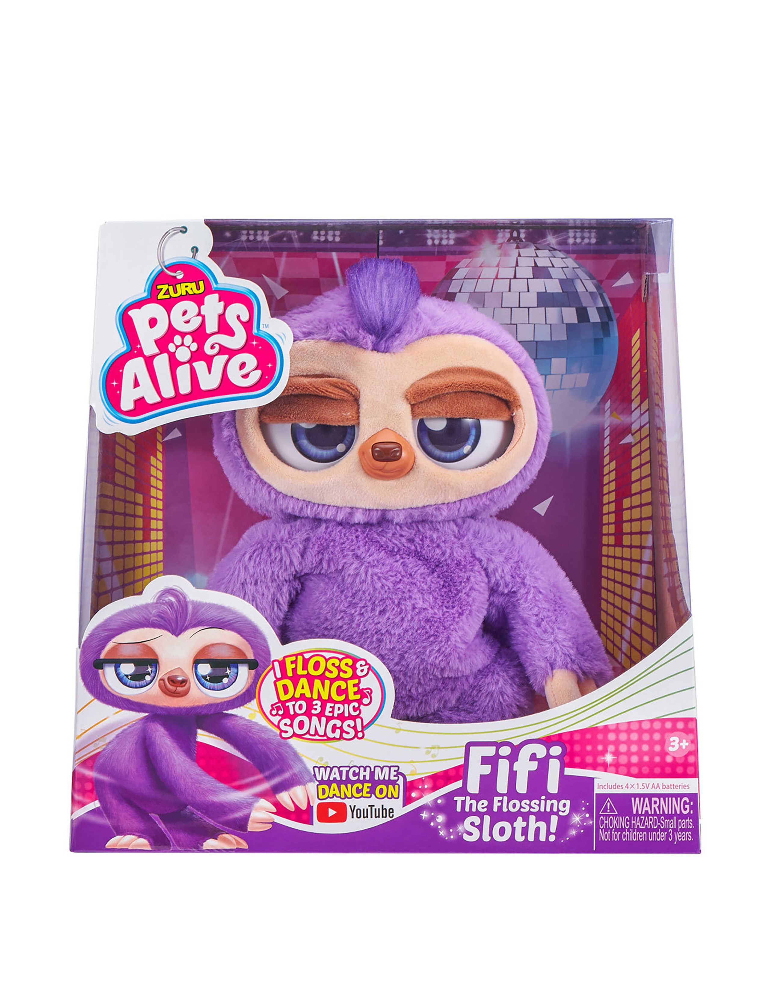Fifi The Flossing Sloth Robotic Toy (3+ Yrs) 1 of 4