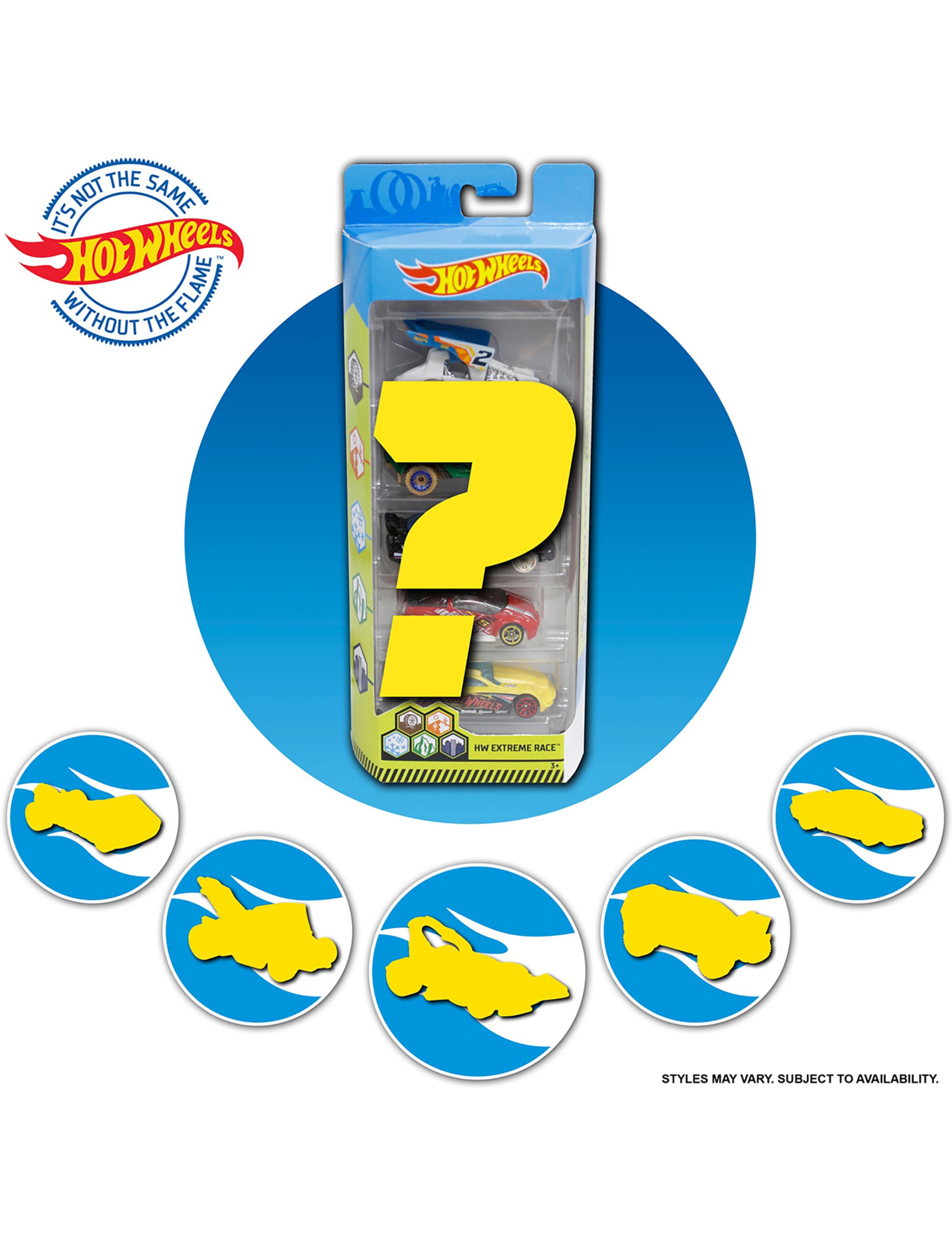Hot Wheels 5 Cars Pack  (3+ Yrs) 3 of 6