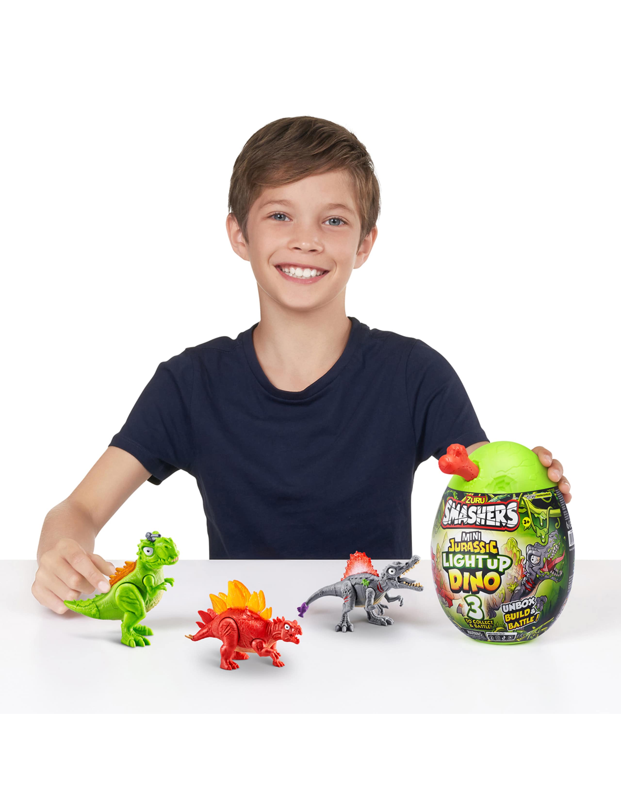 Smashers Mini Jurassic Light Up Dino Egg (3-6 Yrs) 6 of 6