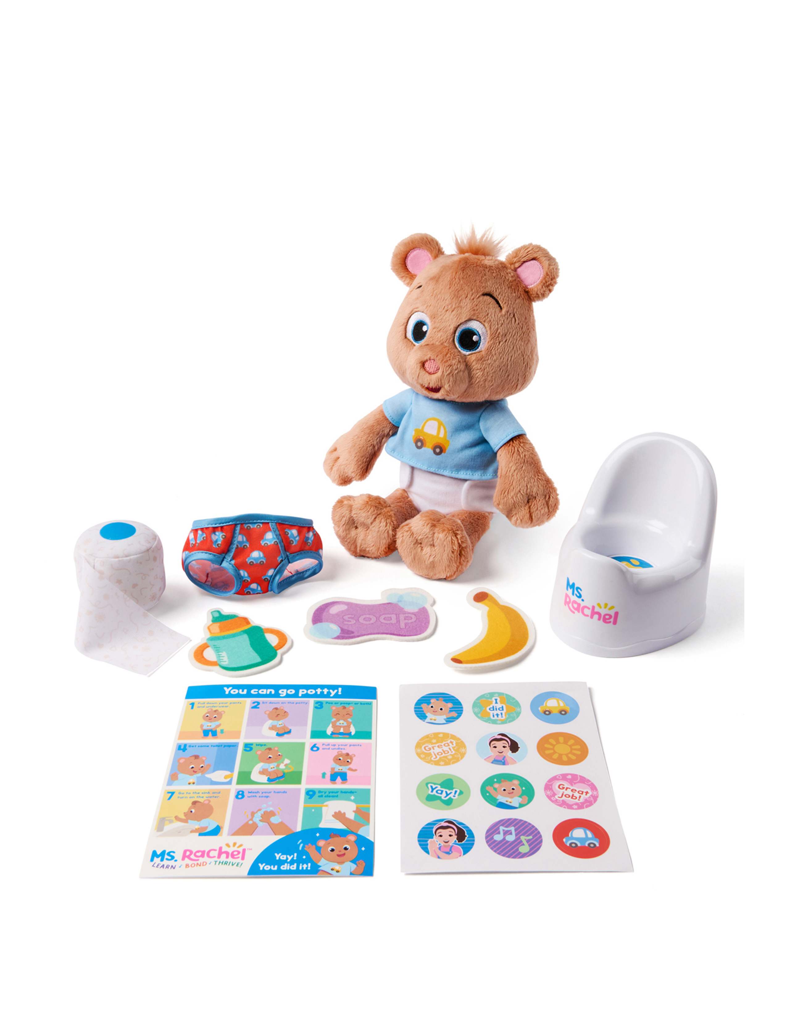 Ms Rachel Potty Time With Bean Playset (18+ Mths) 3 of 6