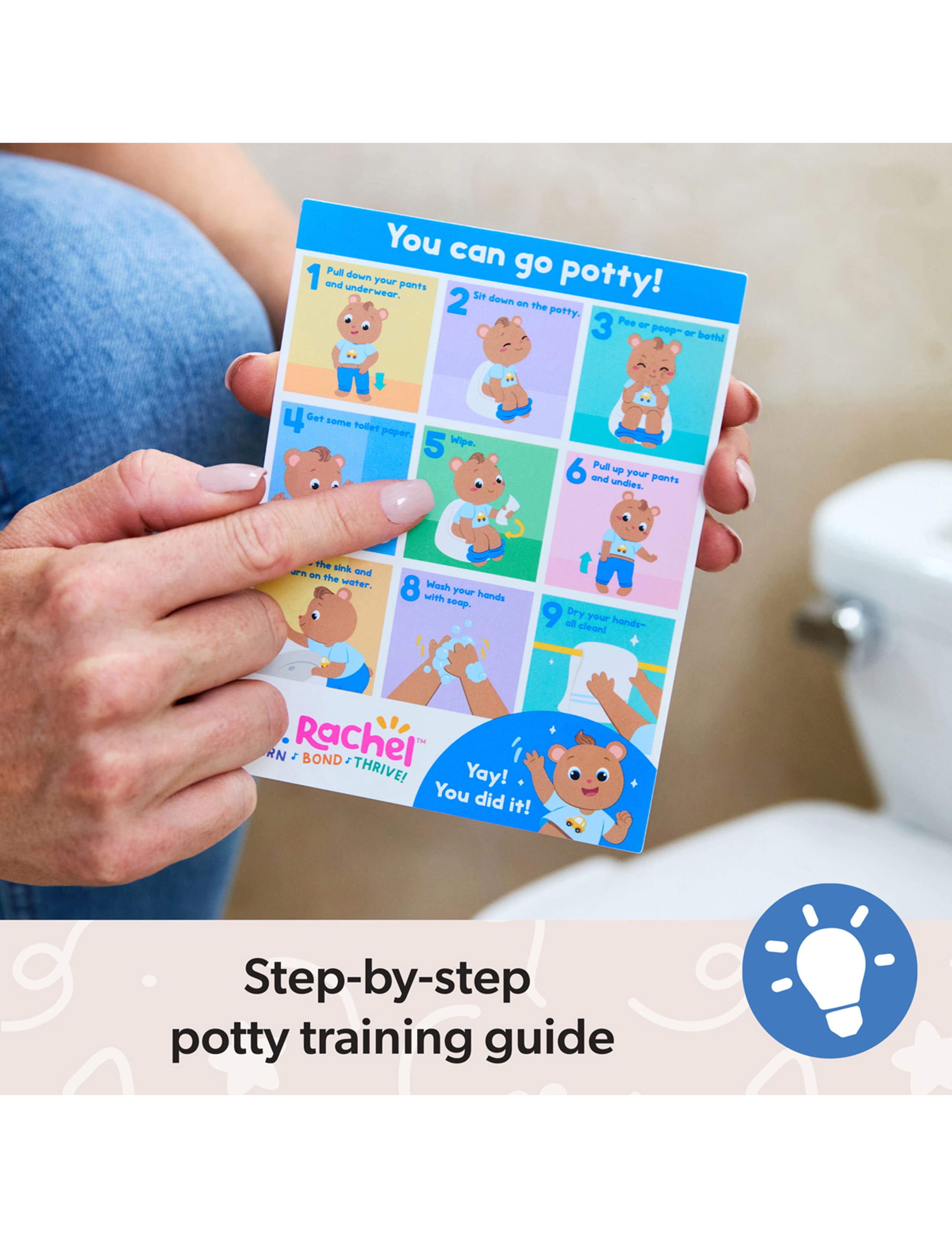Ms Rachel Potty Time With Bean Playset (18+ Mths) 5 of 6