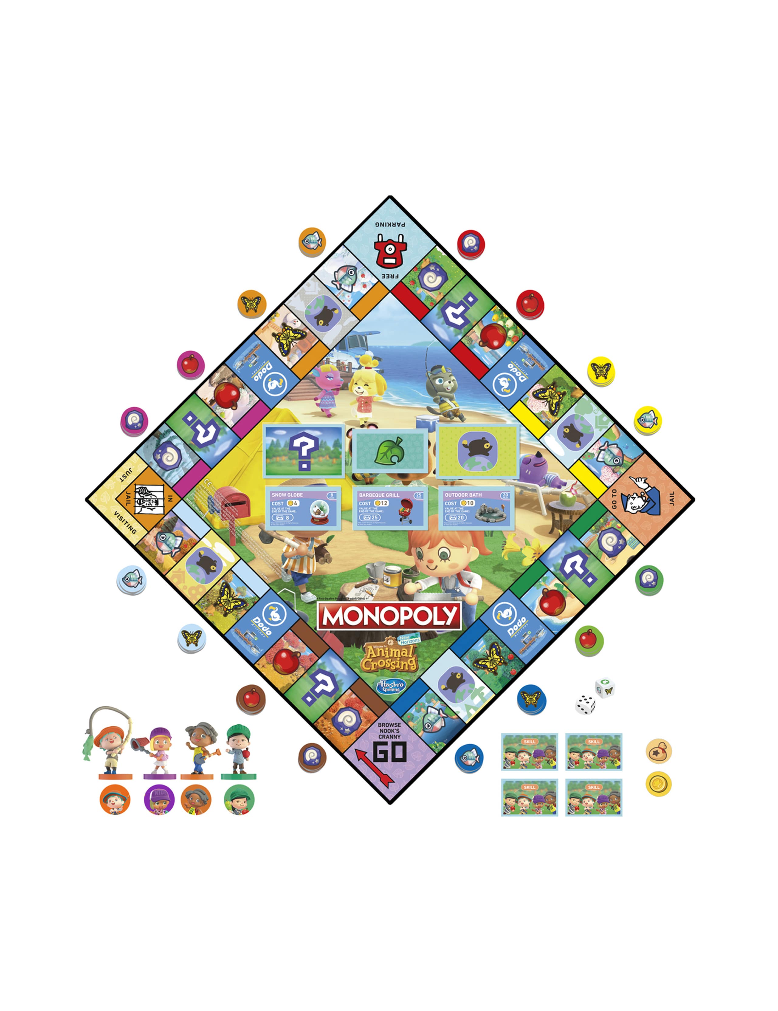 Monopoly Animal Crossing Board Game (8–12 Yrs) 4 of 10