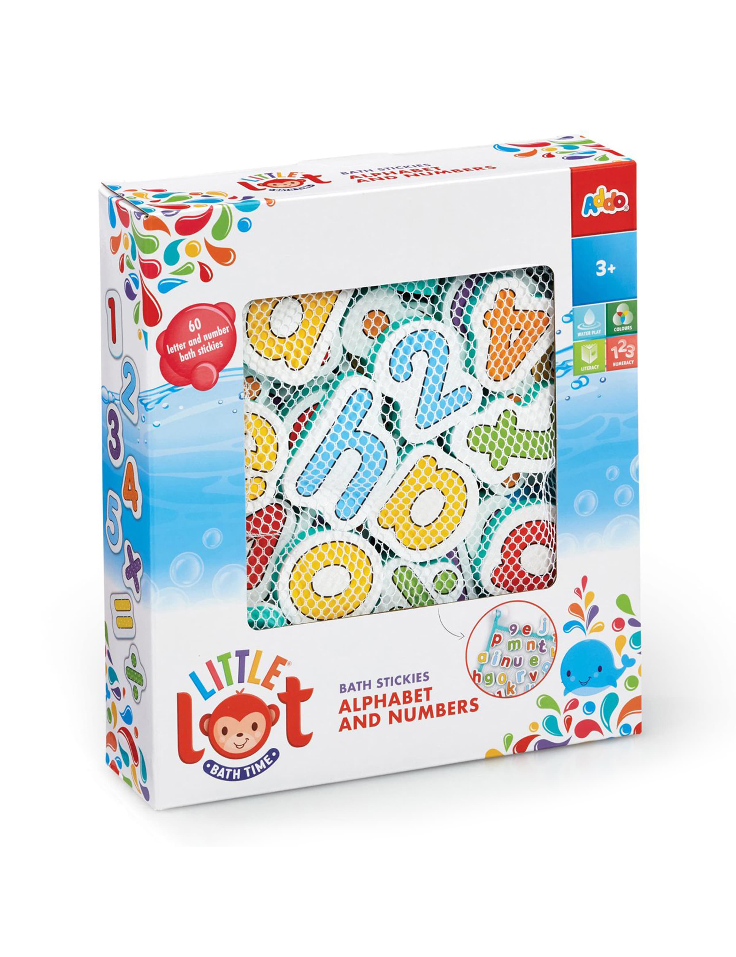 Alphabet & Number Bath Stickers (3+ Yrs) 1 of 2