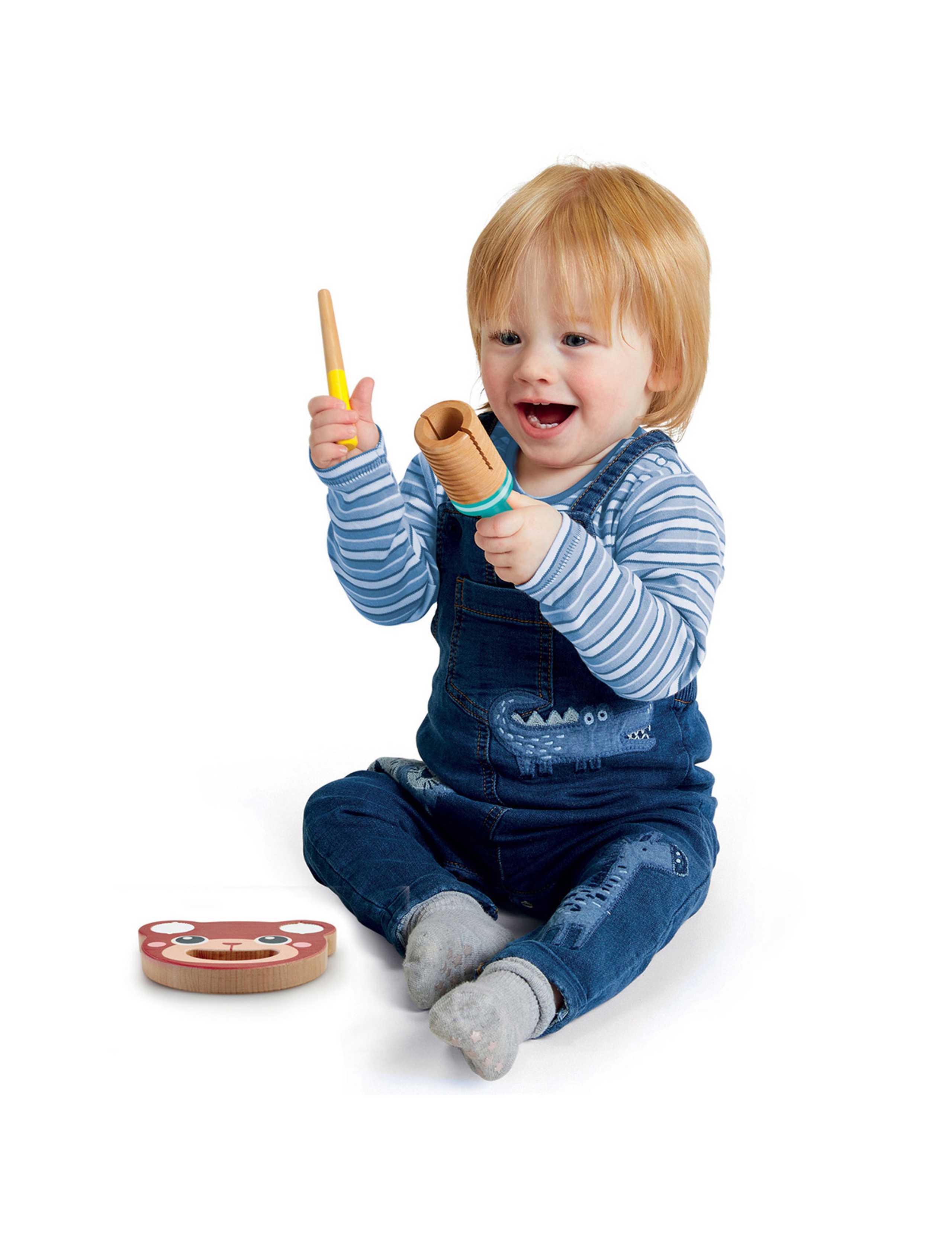 Wooden Little Bear Band Percussion Set (1+ Yrs) 2 of 3