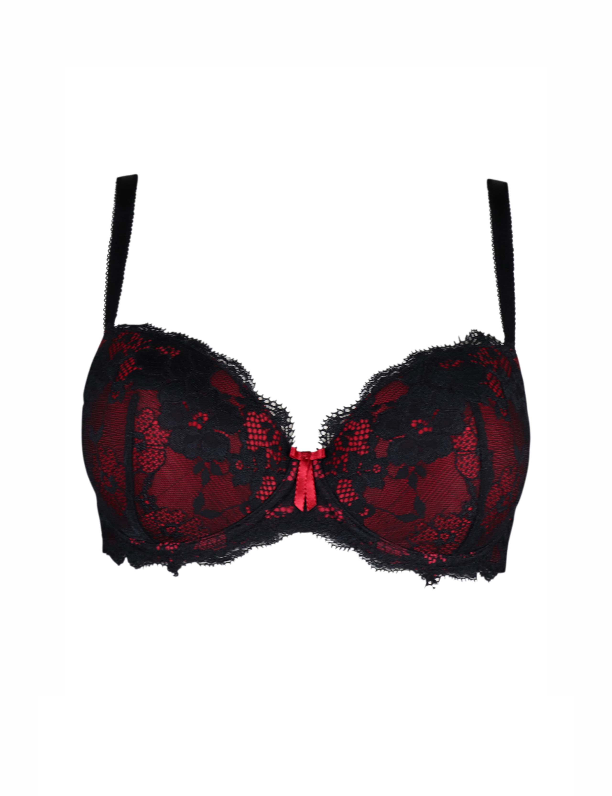 Amour Underwired Padded Balcony Bra B-F 2 of 6