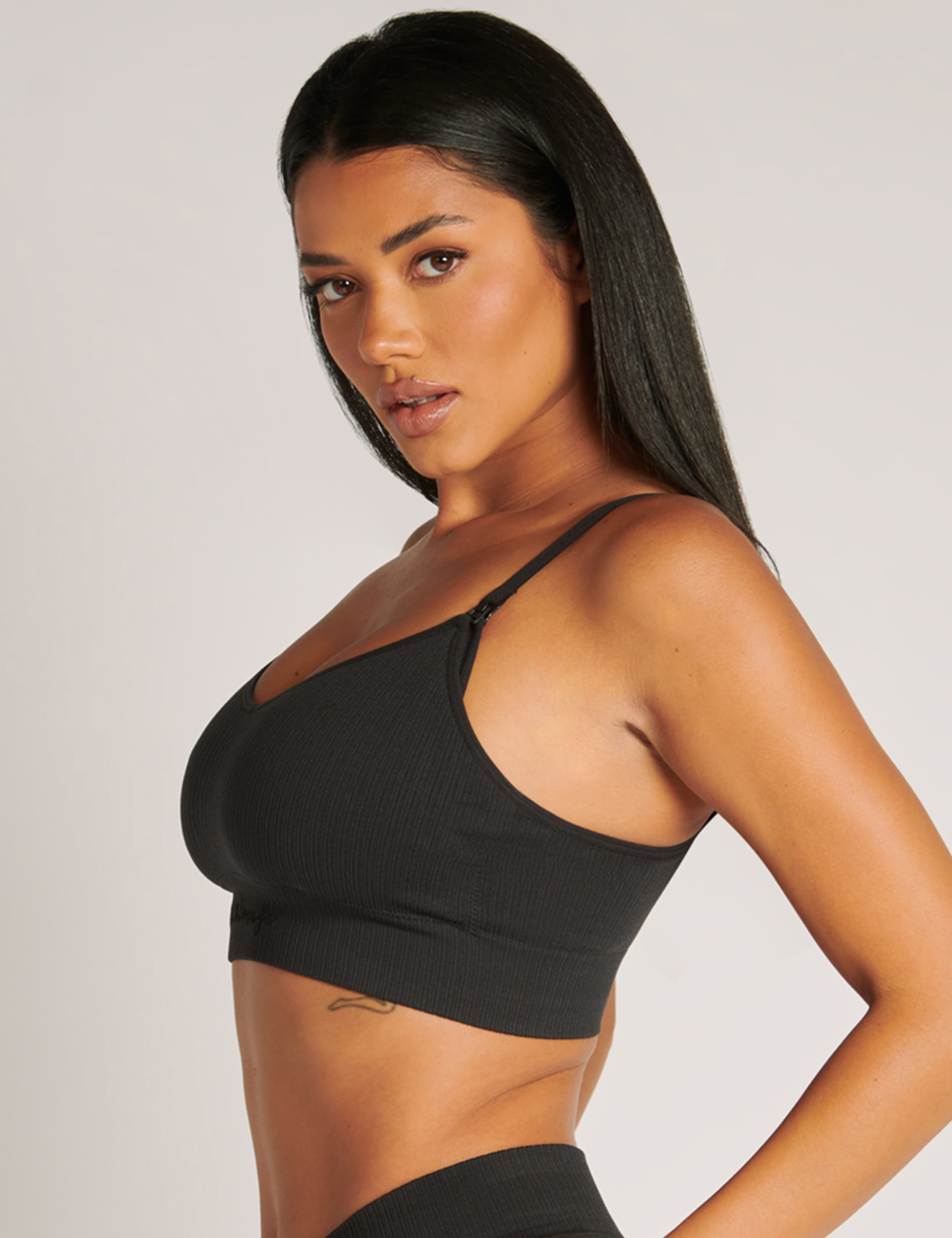 Rib Maternity Nursing Bralette 3 of 6