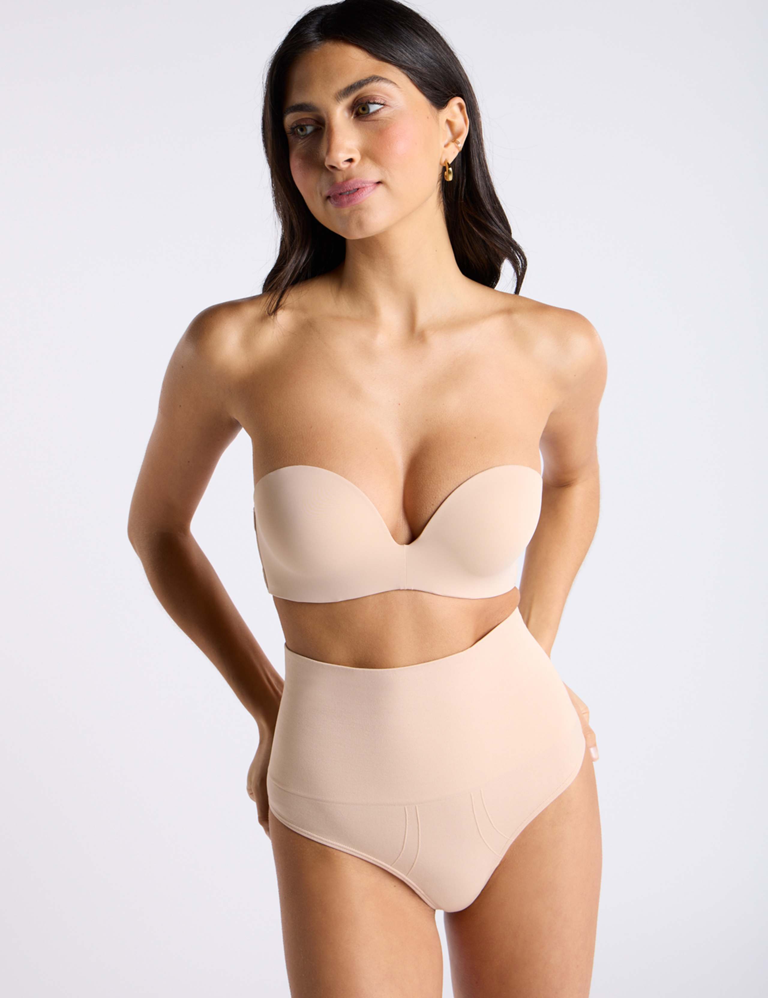 High Waist Shaping Thong 2 of 5