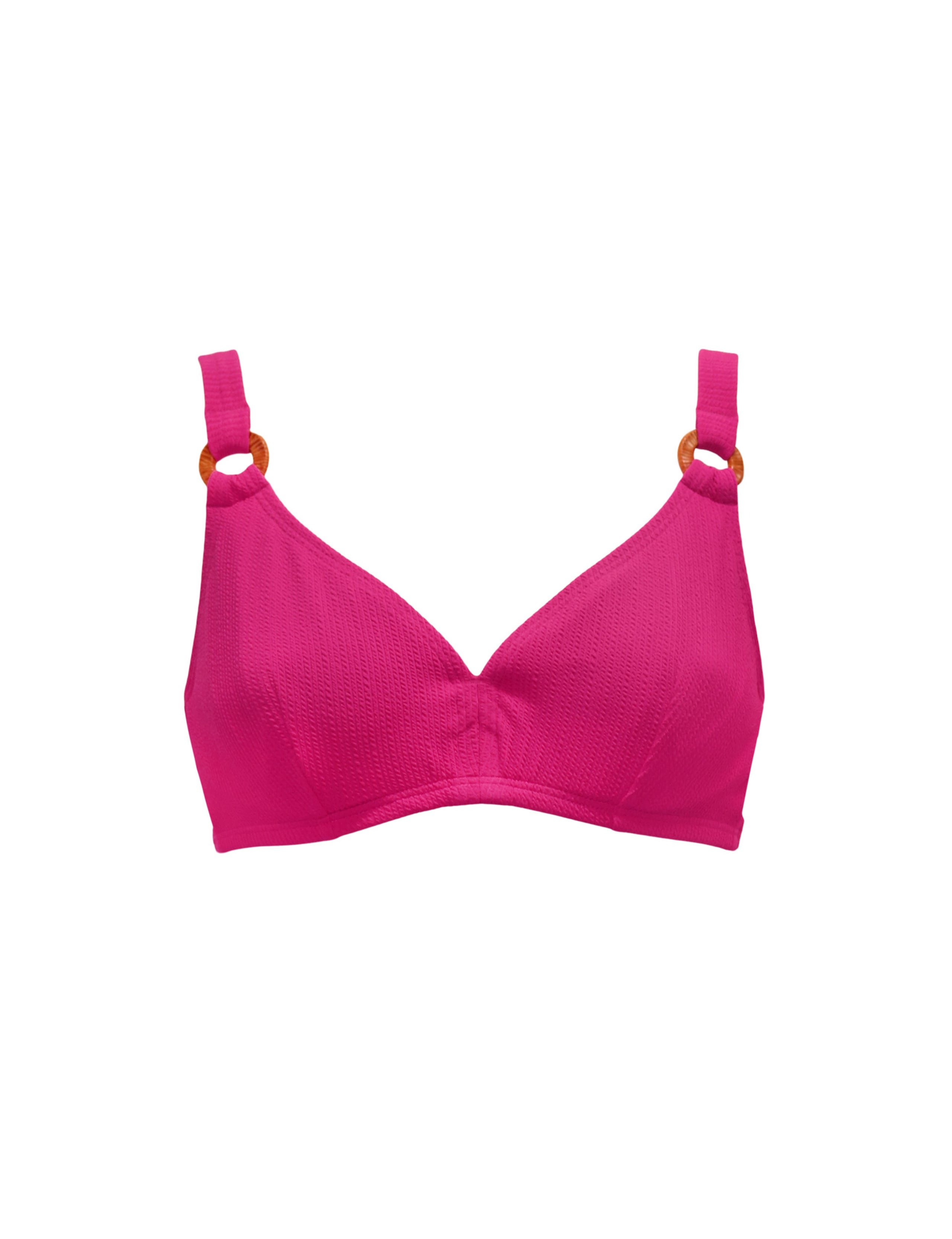 Cali Wired Ring Detail Bikini Top 2 of 7
