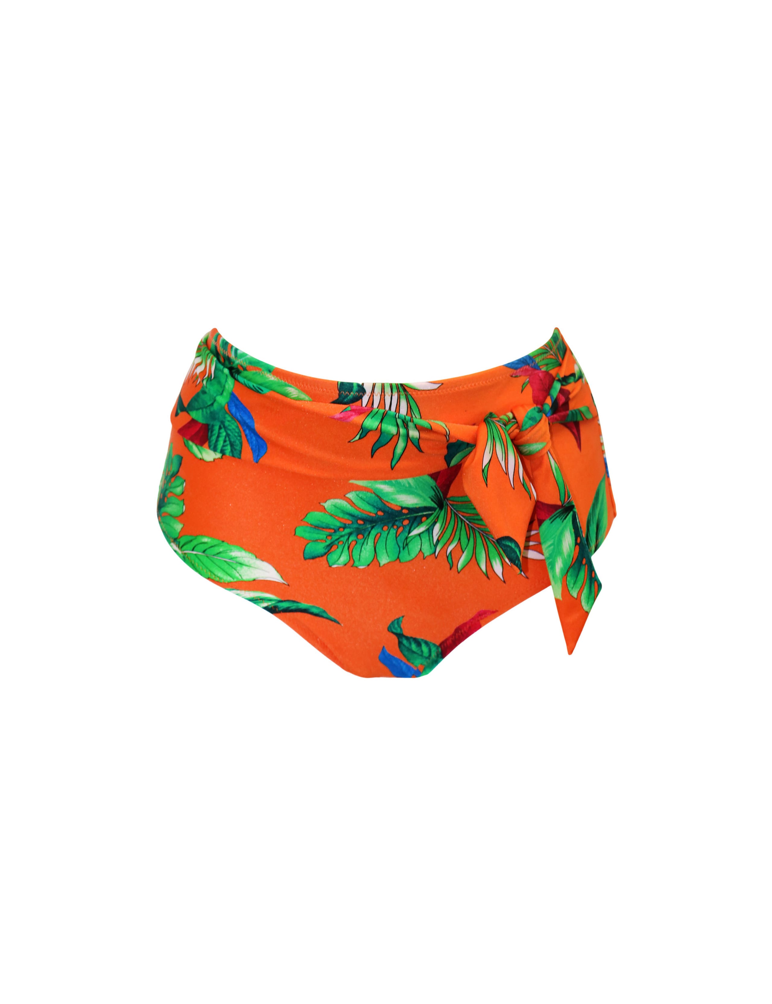 Paradiso Floral High Waisted Bikini Bottoms 2 of 5