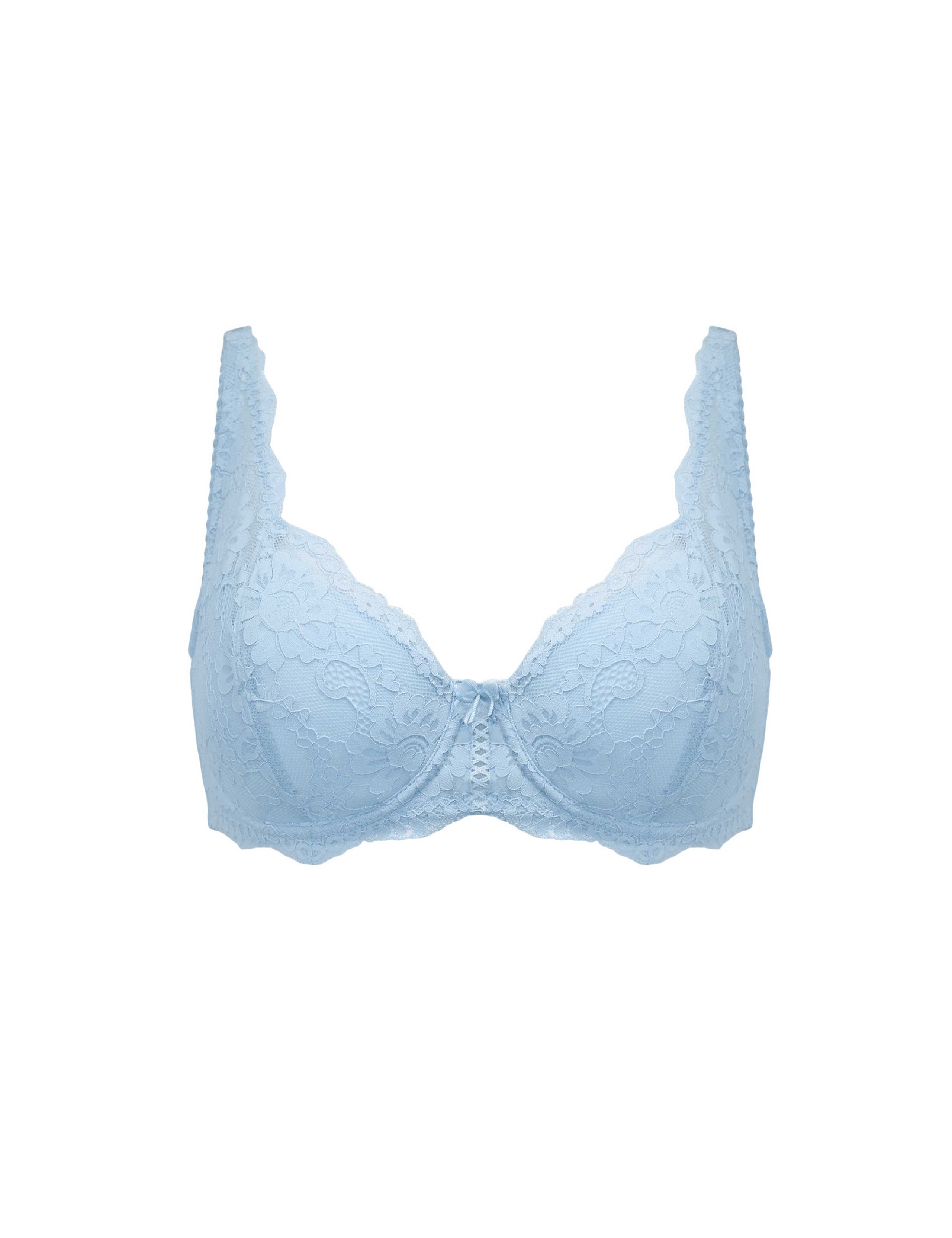 Fleur Lace Lightly Padded Total Support Bra 2 of 9