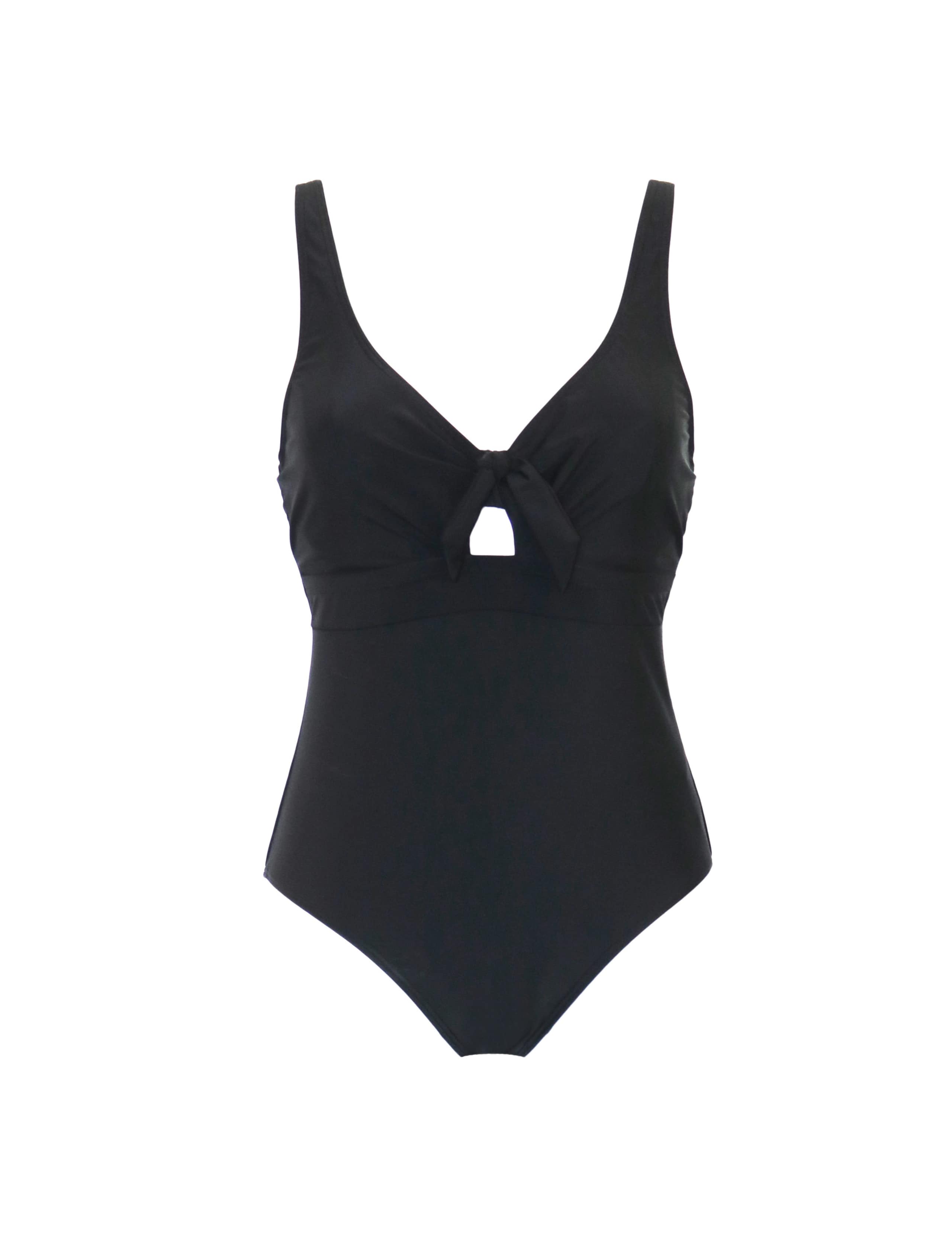 Wired Bow Detail Scoop Neck Swimsuit 2 of 3