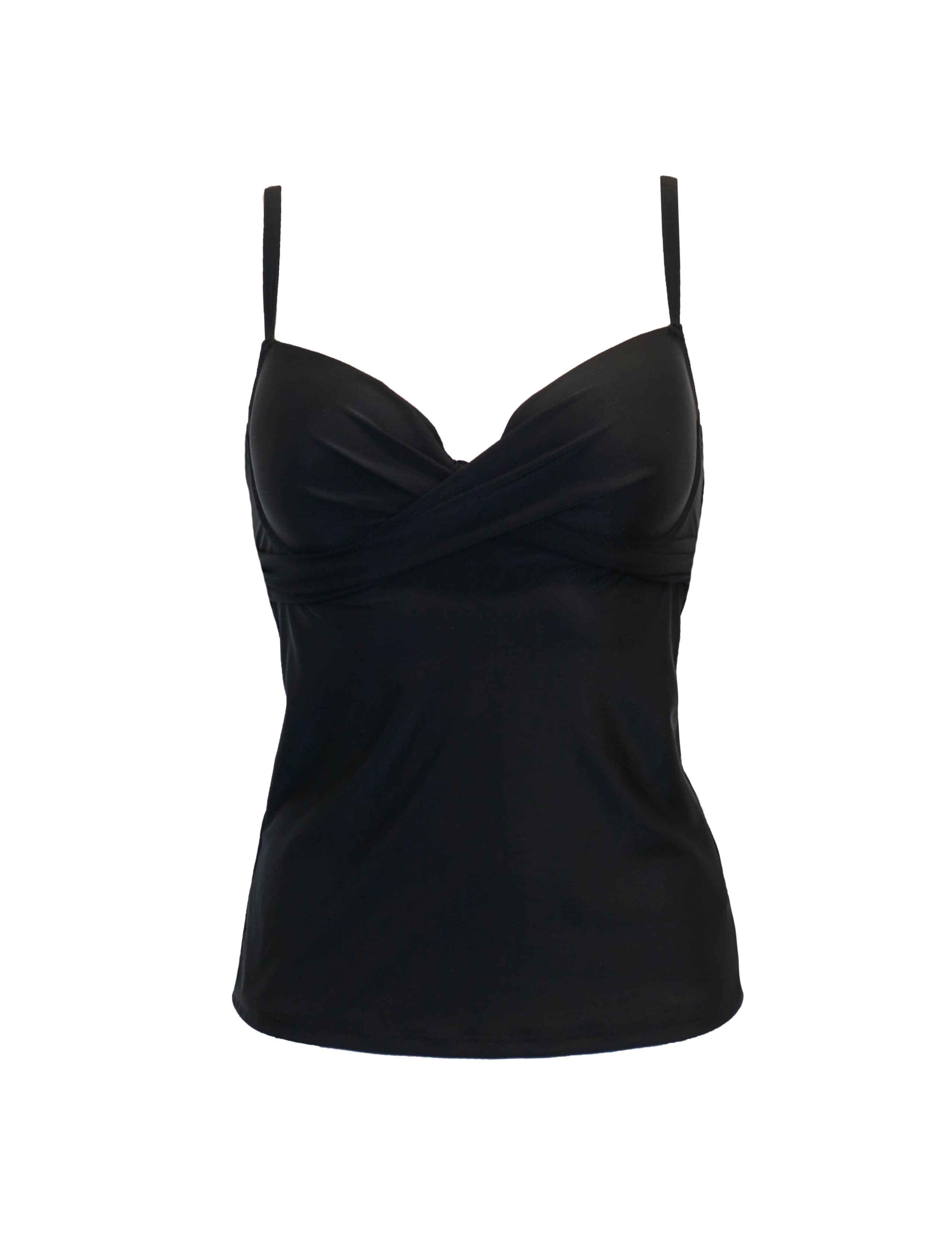 Free Spirit Wired Padded V-Neck Tankini Top 2 of 3