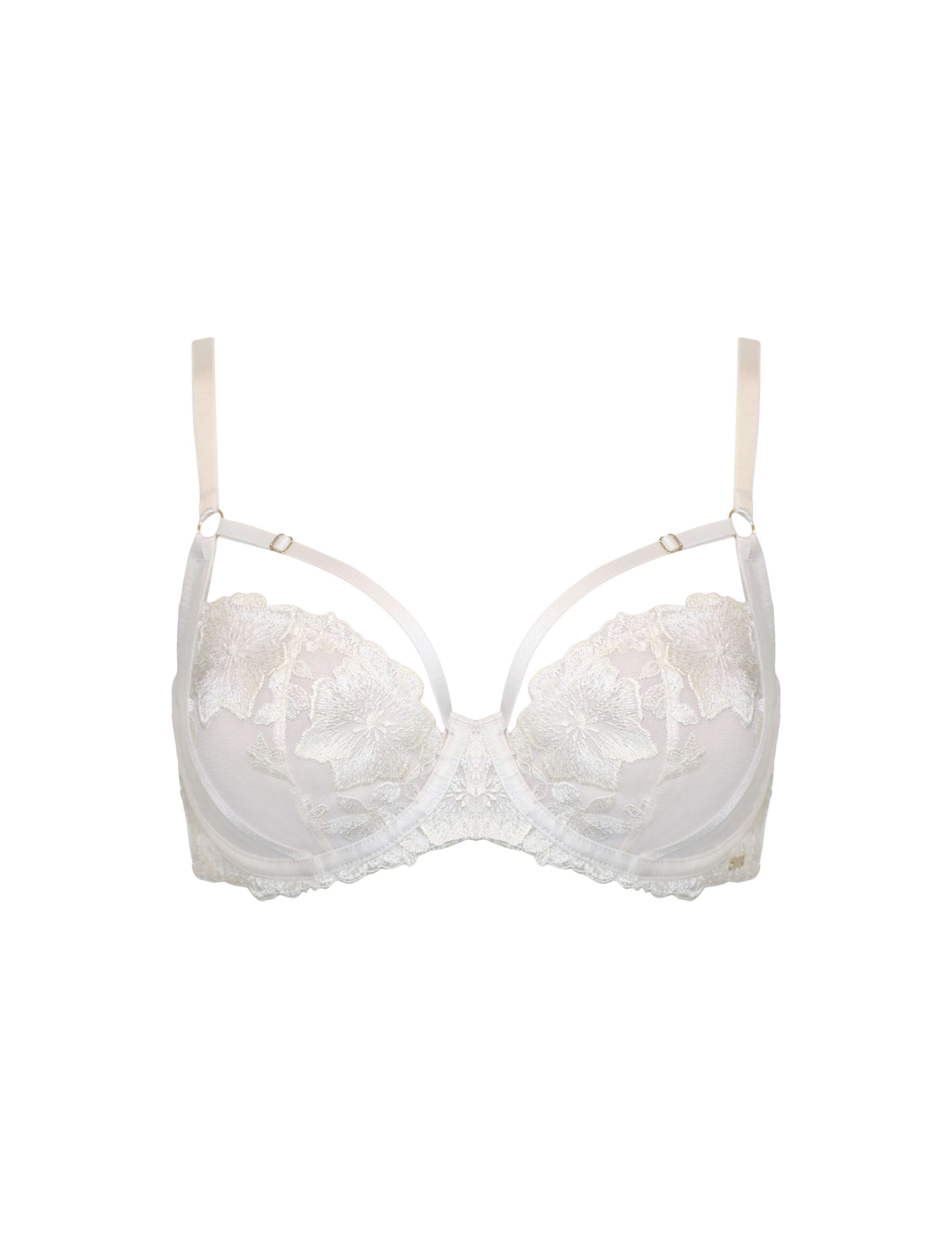 India Lace Wired Balcony Bra 2 of 7