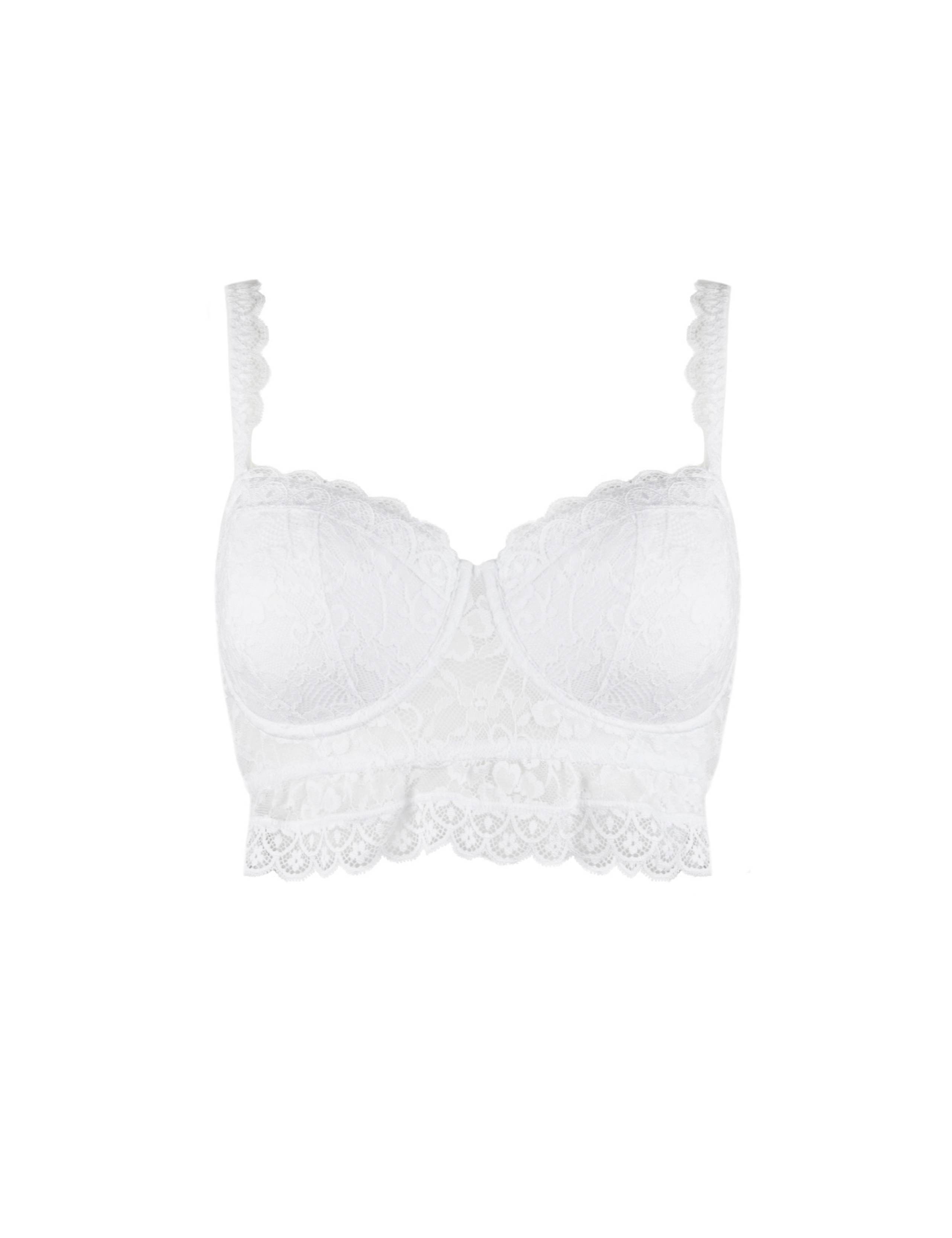 Rebel Lace Wired Longline Bra 2 of 5