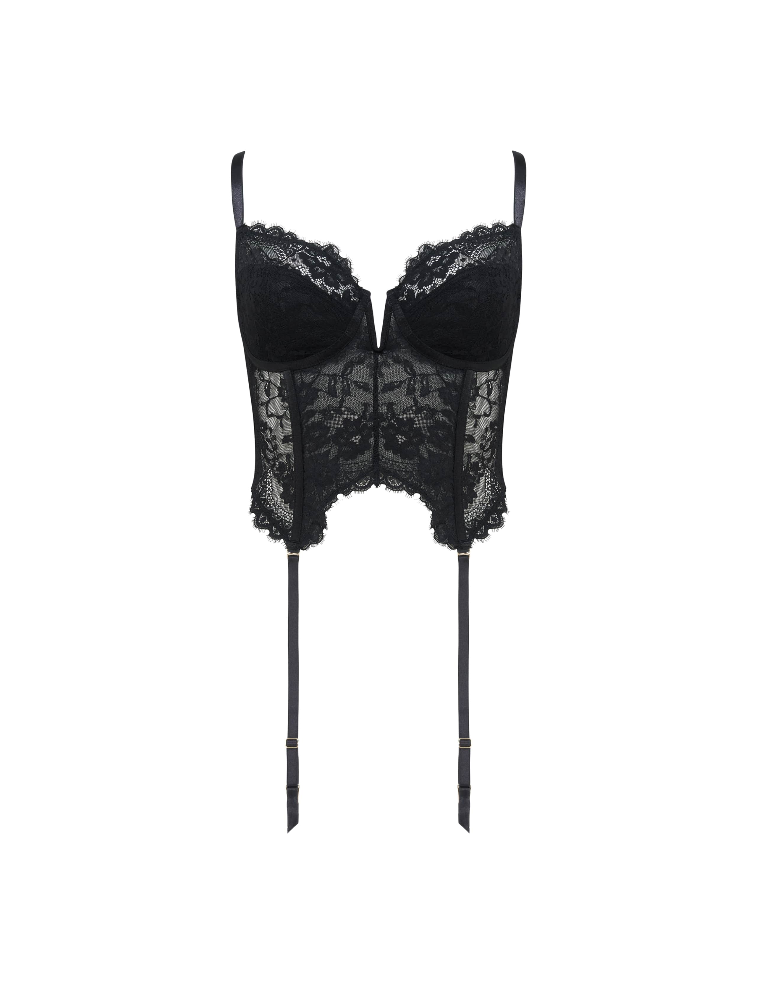 India Lace Wired Basque (B-F) 2 of 7