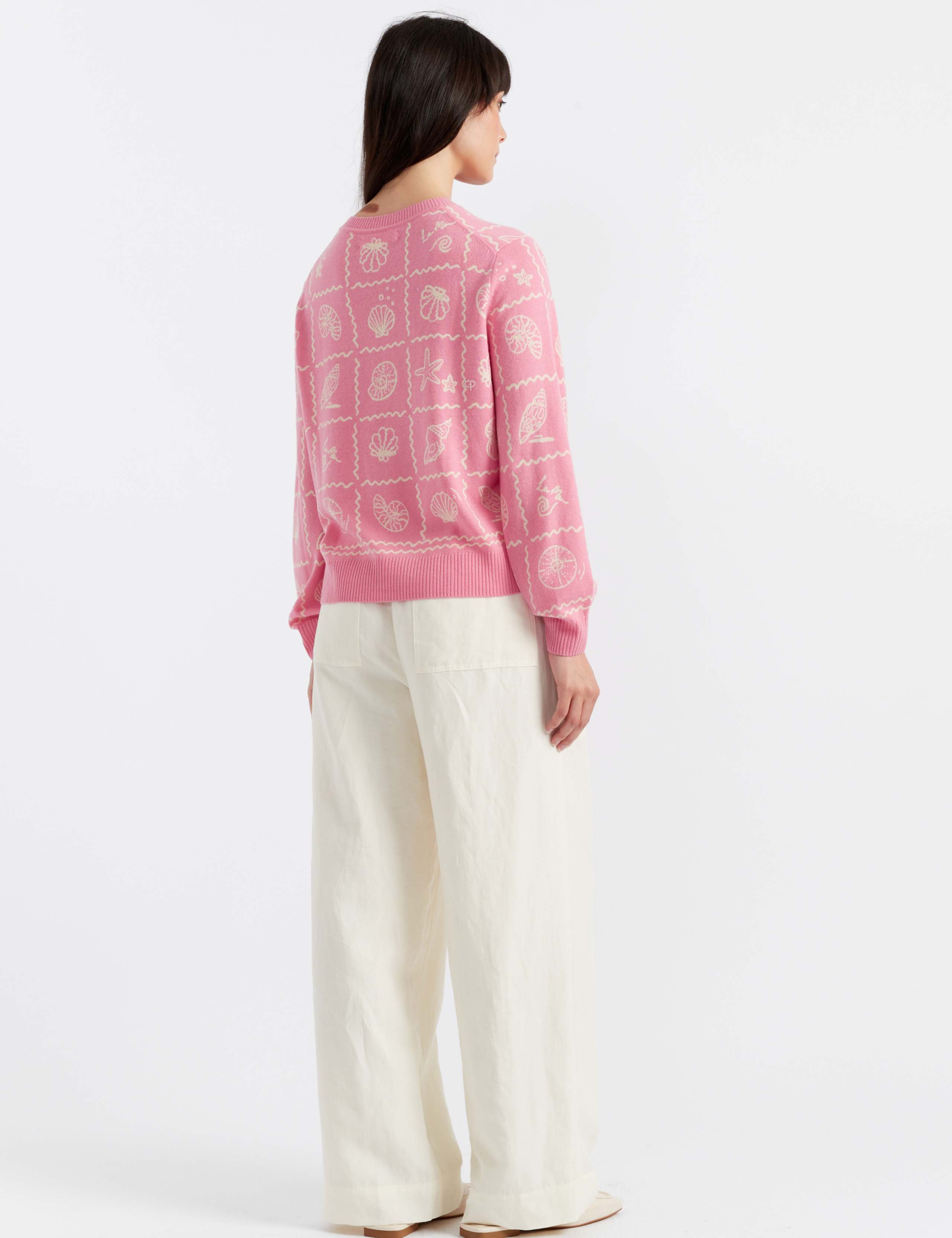 Cashmere Rich Shell Jumper with Wool 3 of 3
