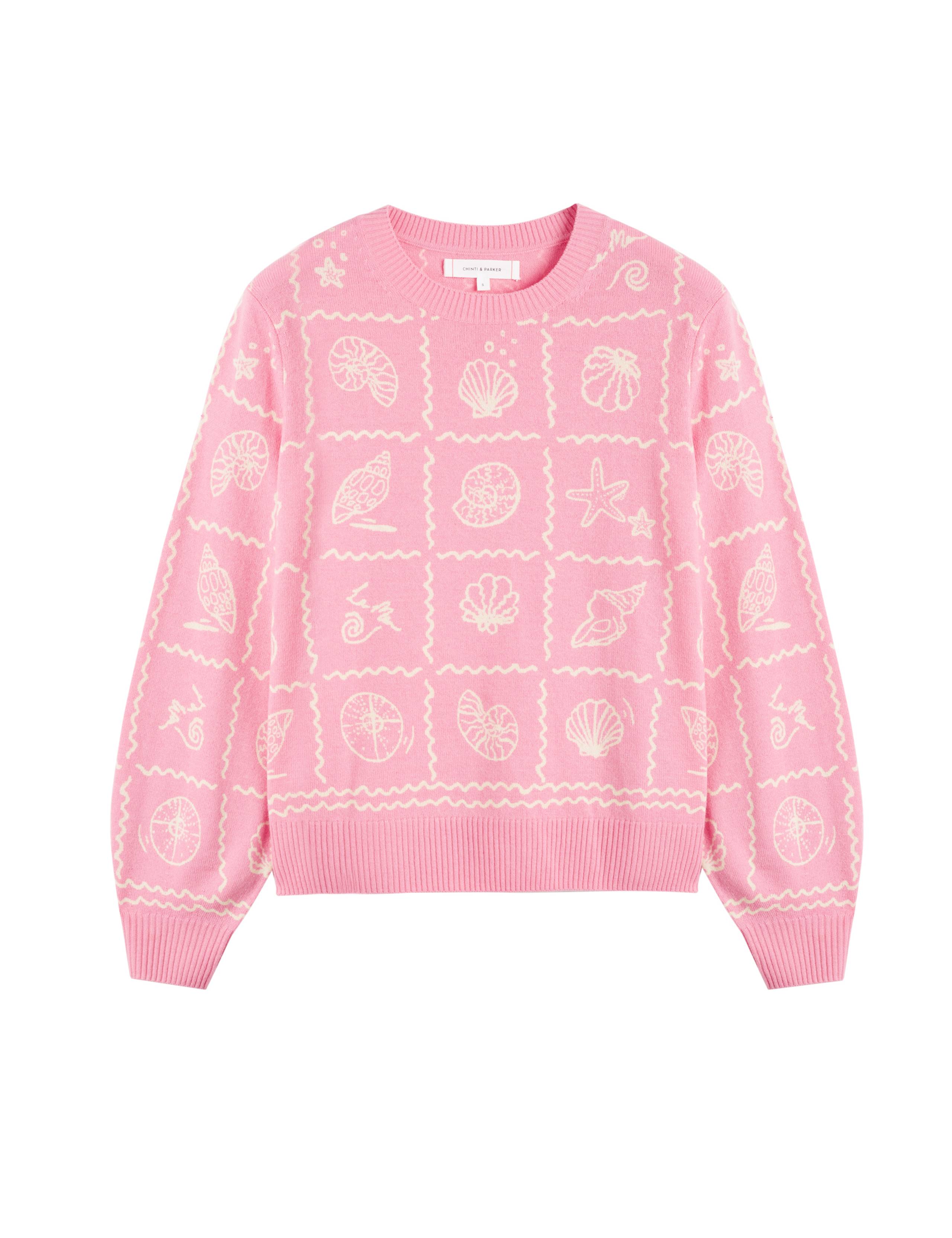 Cashmere Rich Shell Jumper with Wool 2 of 3