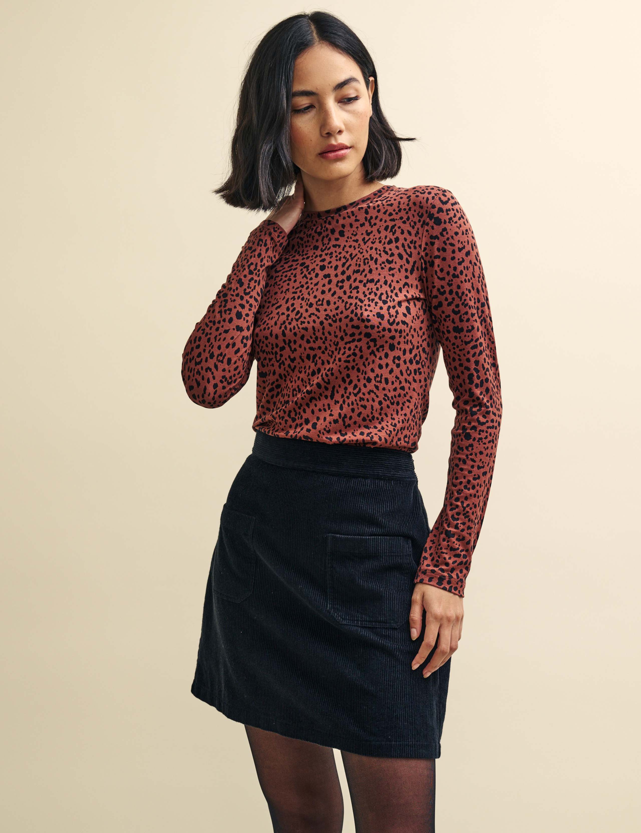 Animal Print Top 1 of 4