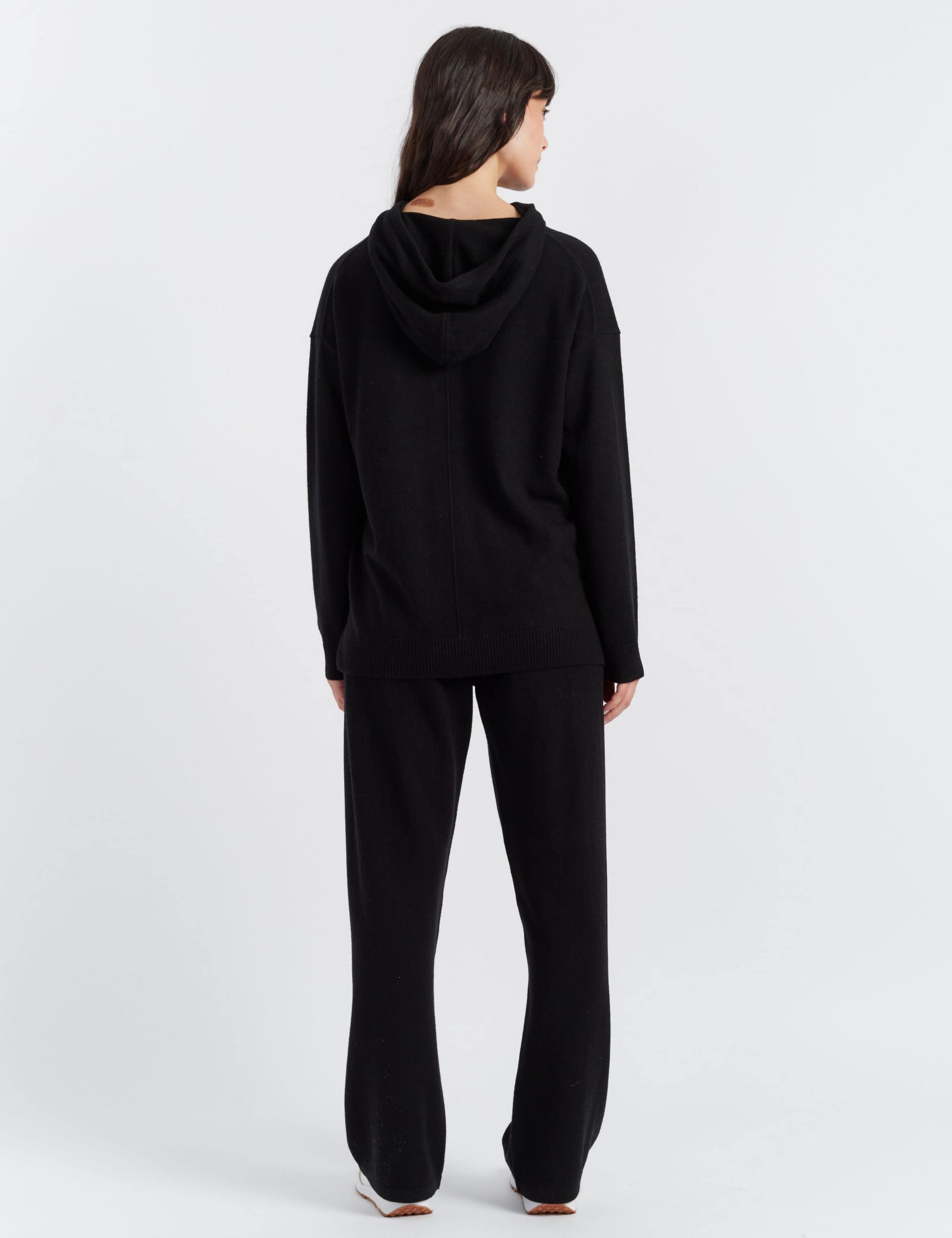 Wool Rich Relaxed Hoodie with Cashmere 3 of 3
