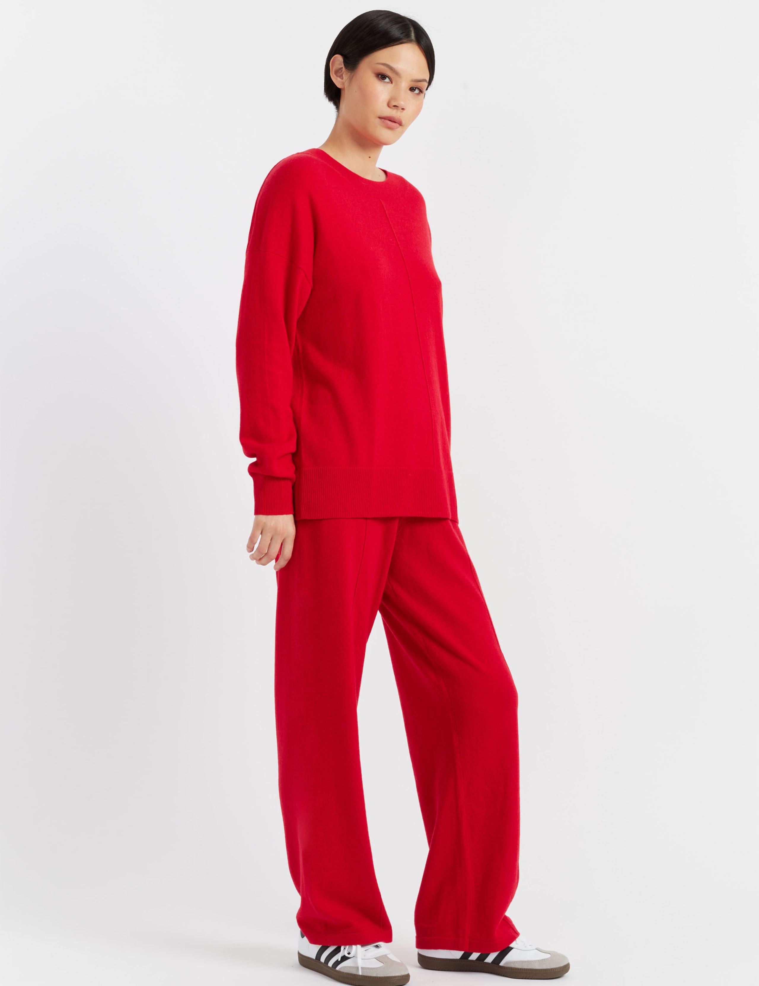 Wool Rich with Cashmere Relaxed Jumper 1 of 3