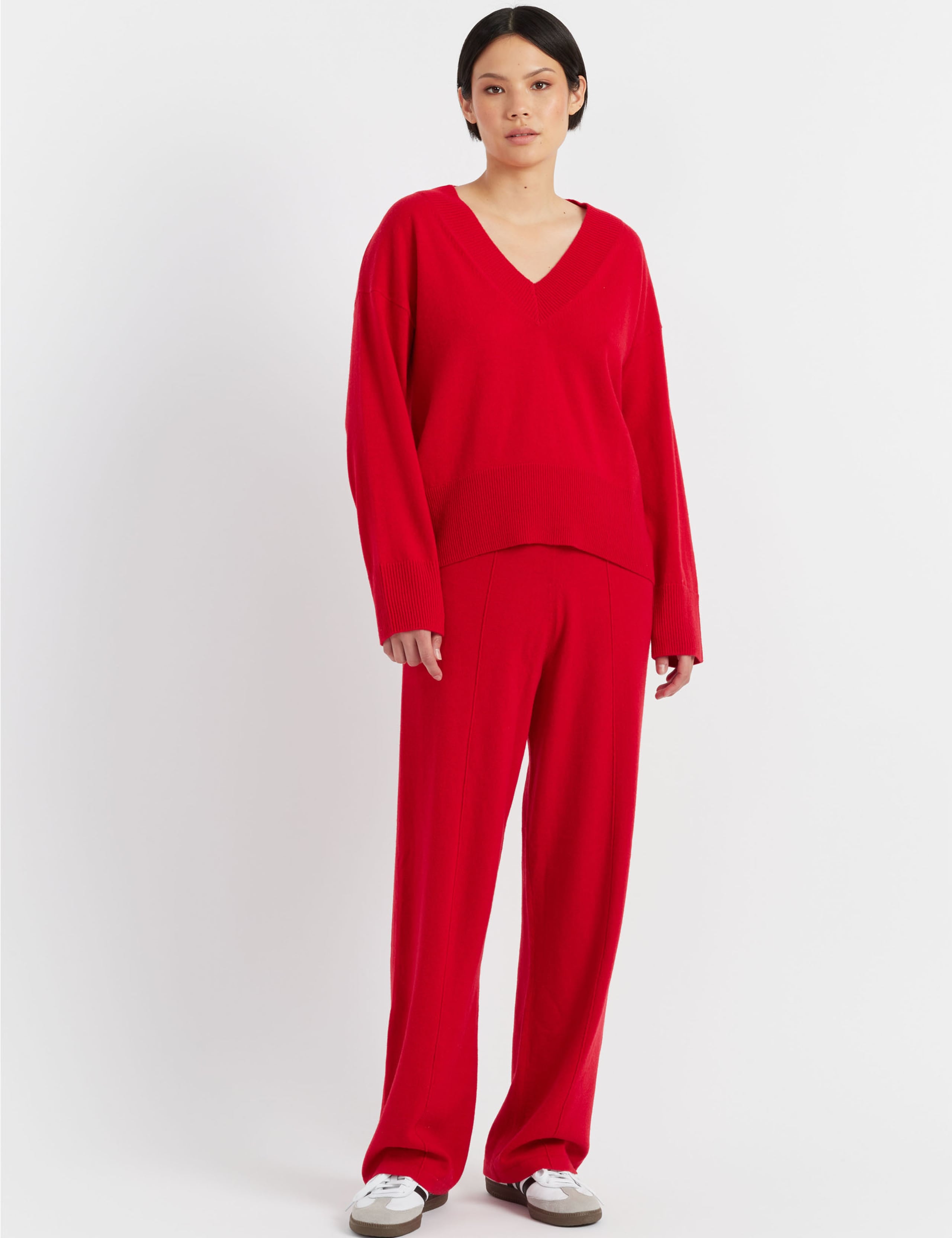 Wool Rich Relaxed Jumper with Cashmere 1 of 3