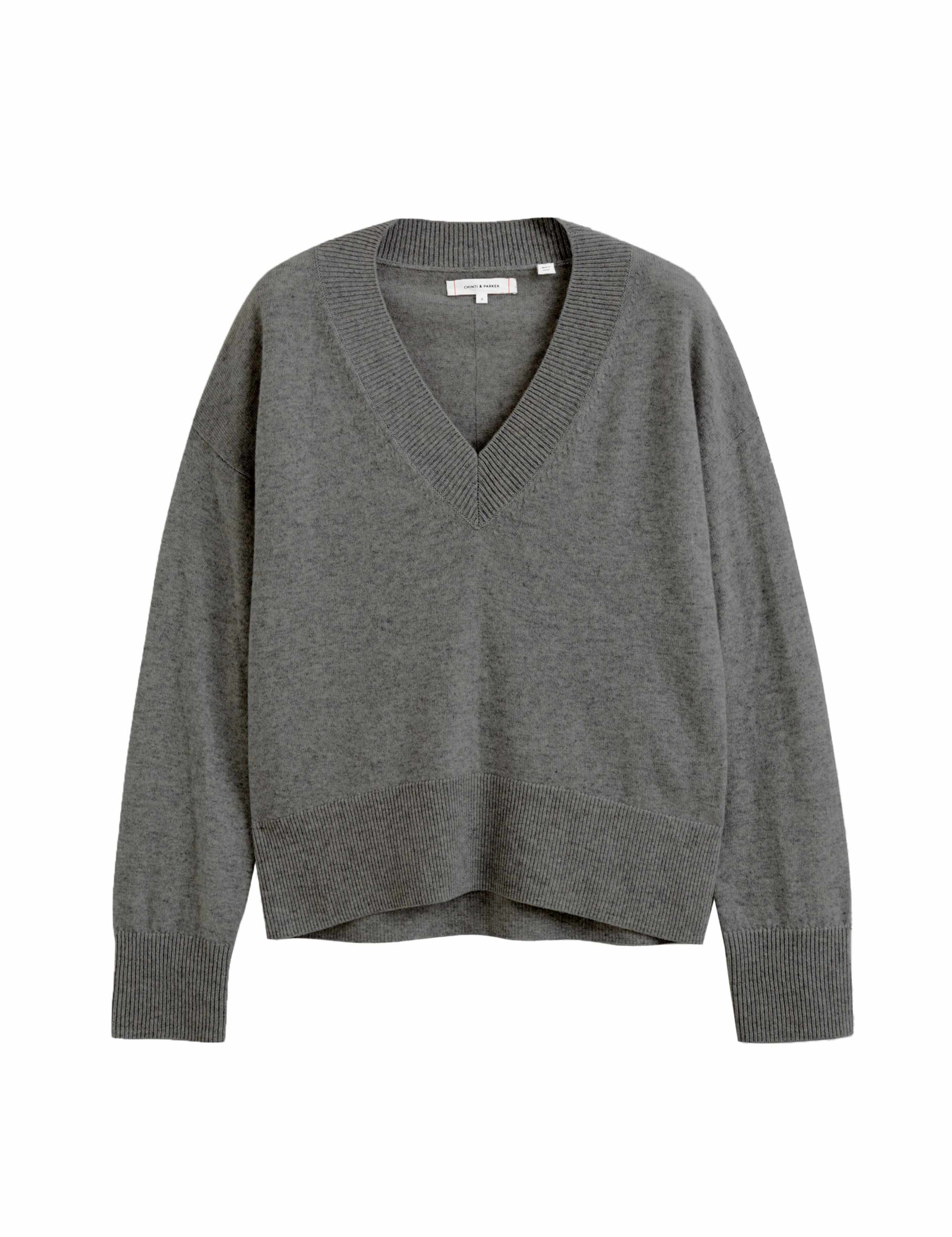 Wool Rich Relaxed Jumper with Cashmere 2 of 3