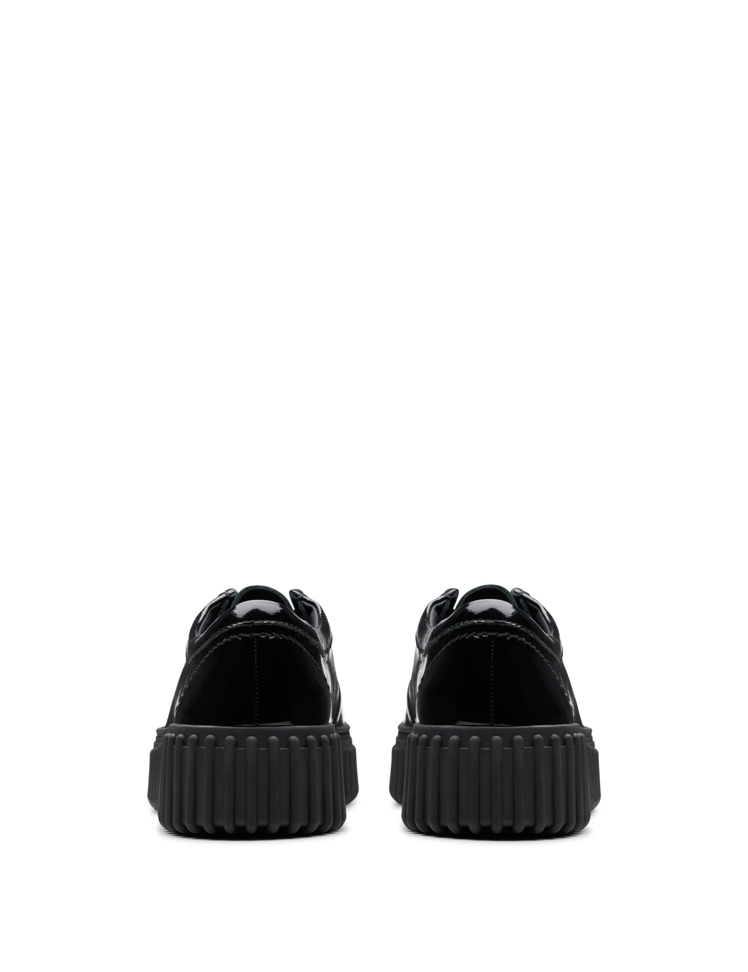 Leather Patent Flatform Loafers 6 of 7