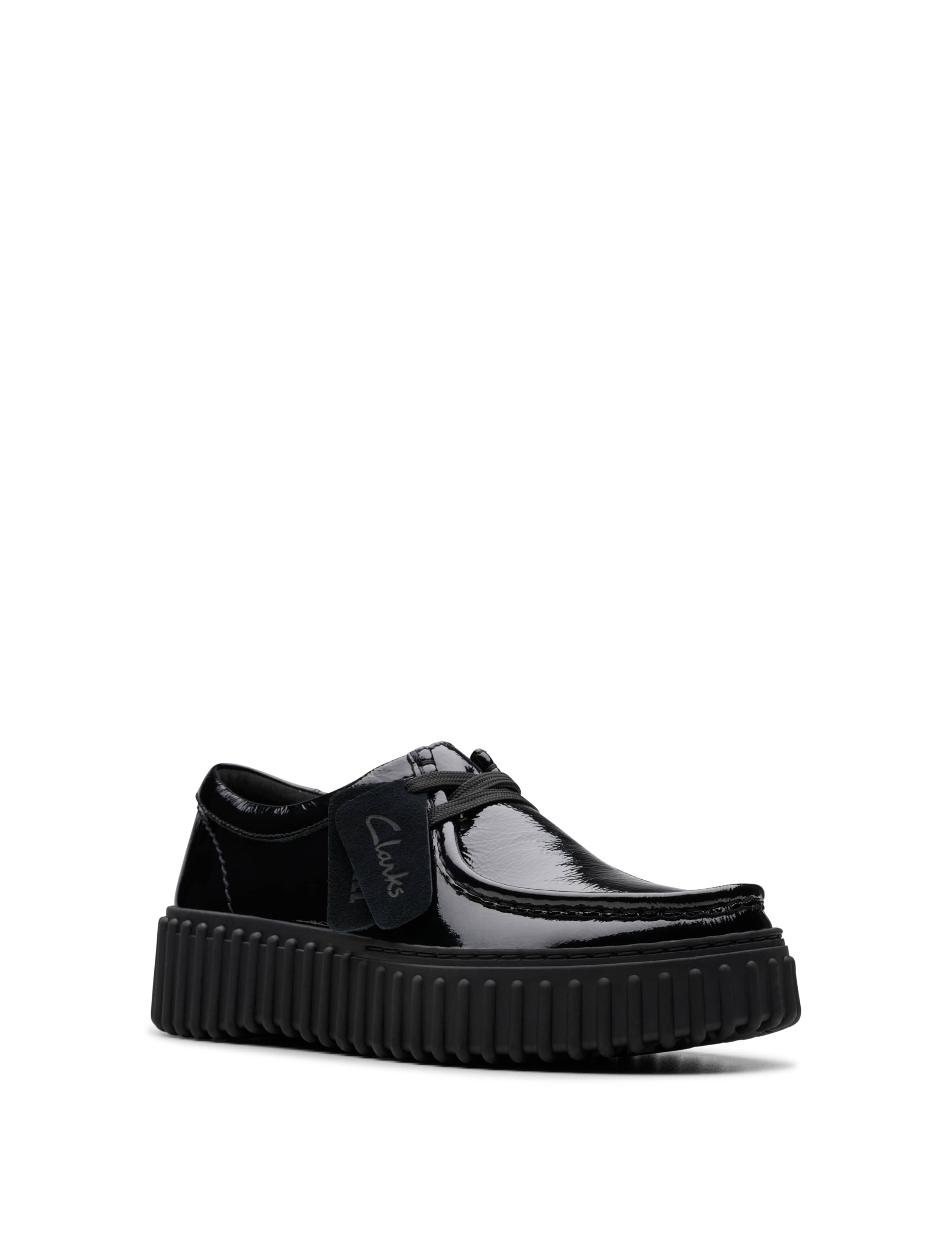 Leather Patent Flatform Loafers 7 of 7