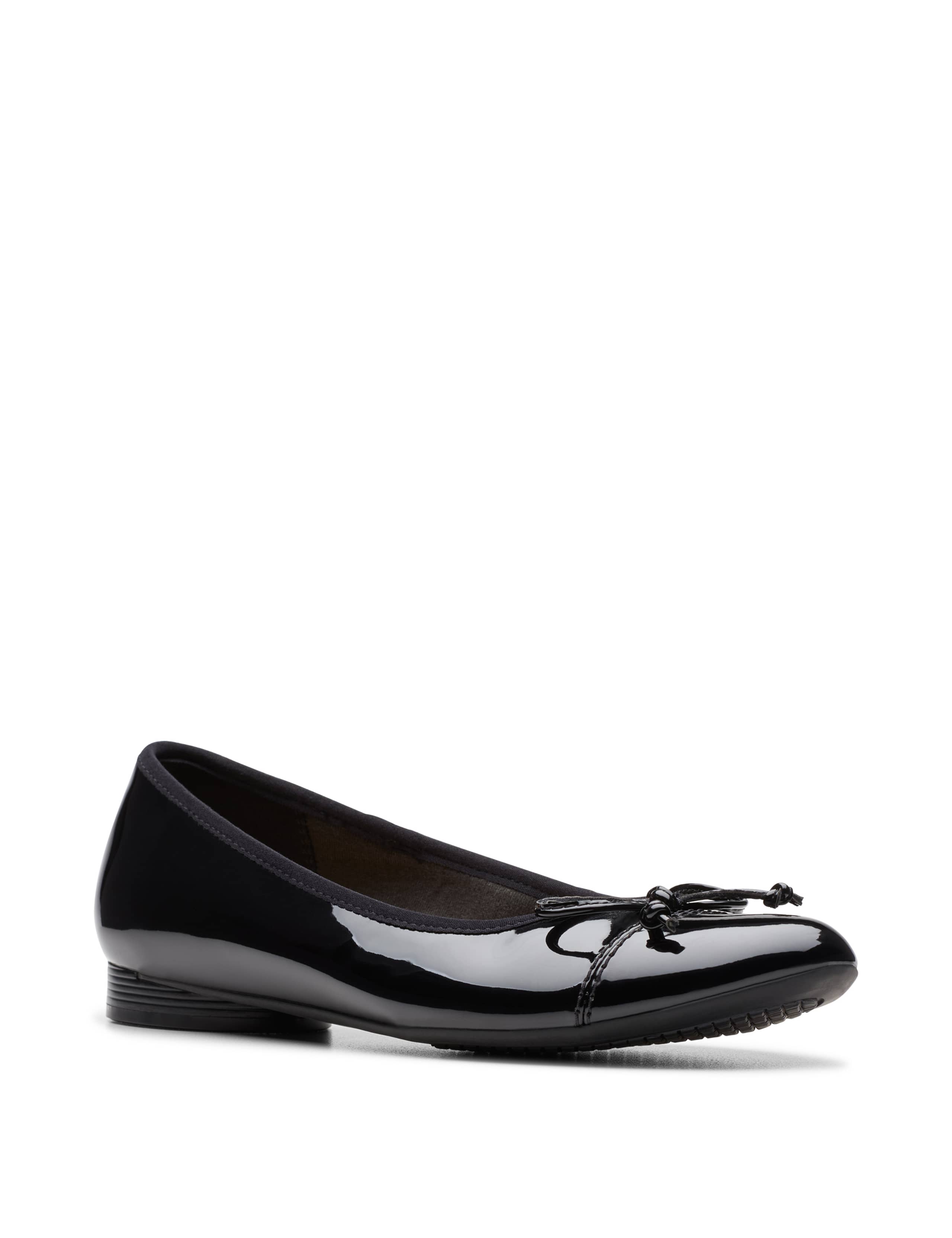 Leather Patent Block Heel Pumps 3 of 8
