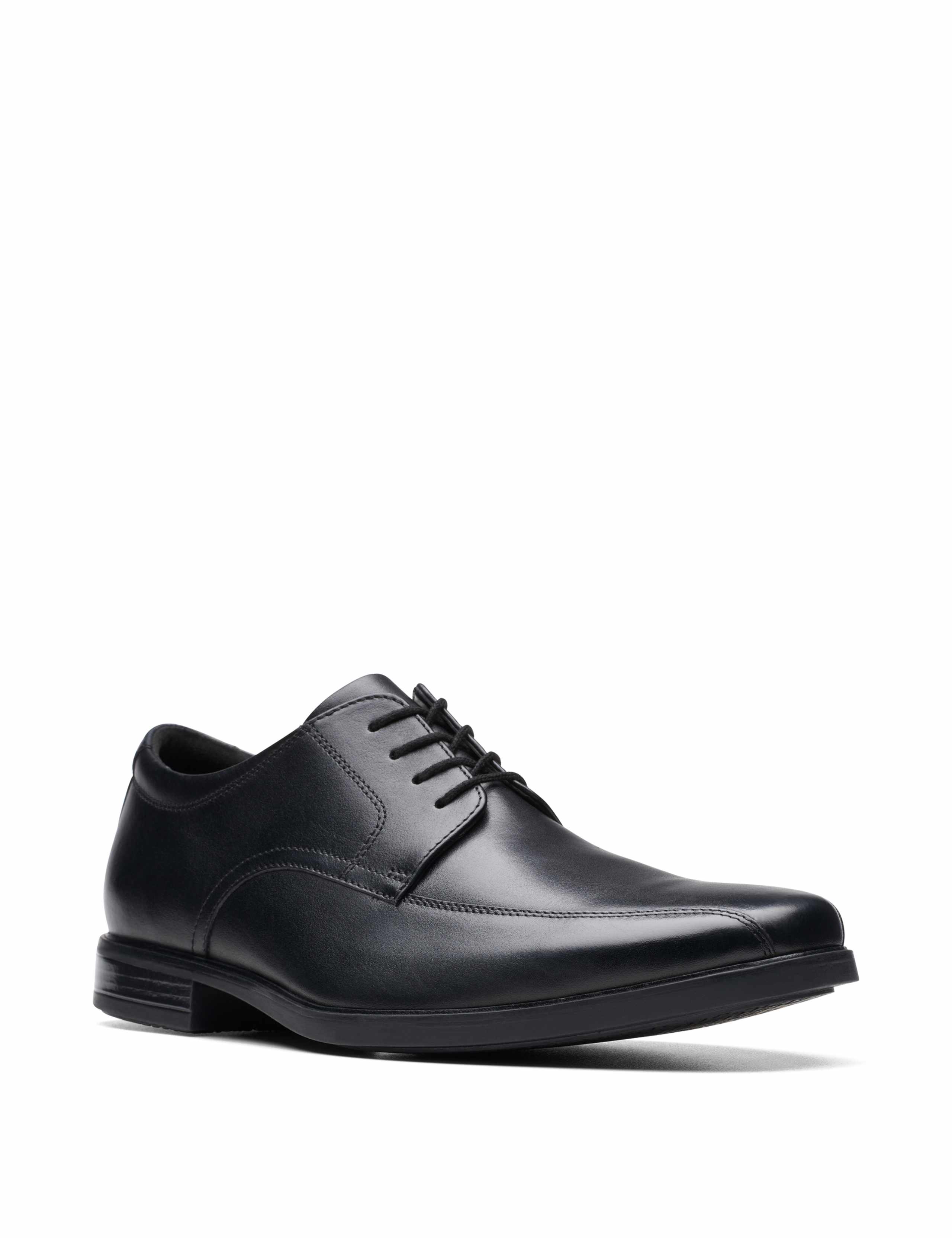 Wide Fit Leather Oxford Shoes 2 of 7