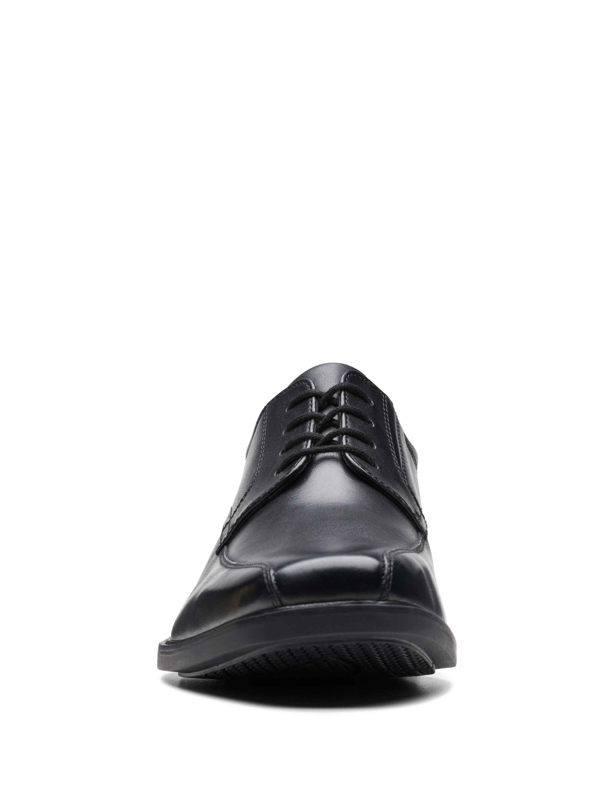 Wide Fit Leather Oxford Shoes 3 of 7