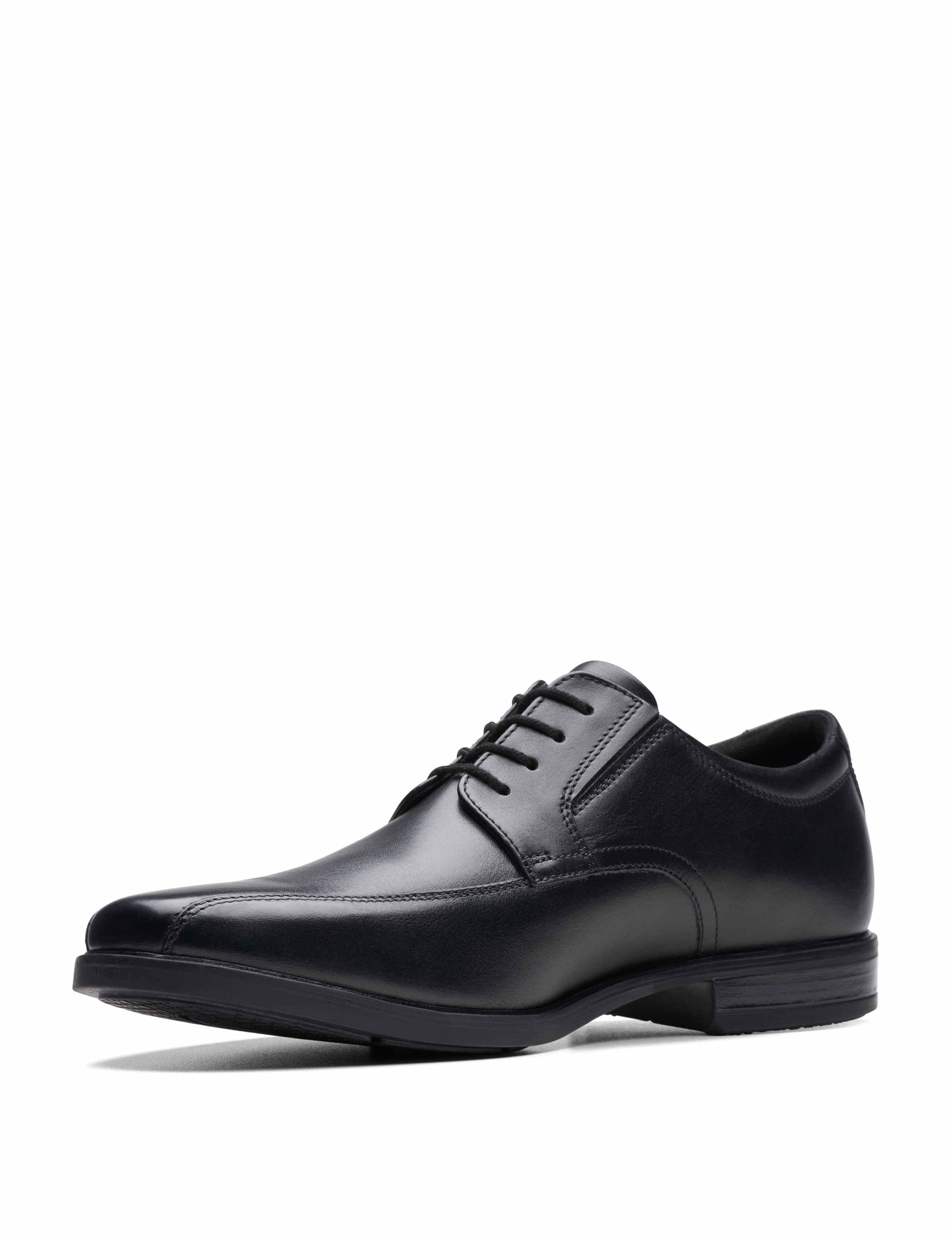 Wide Fit Leather Oxford Shoes 4 of 7